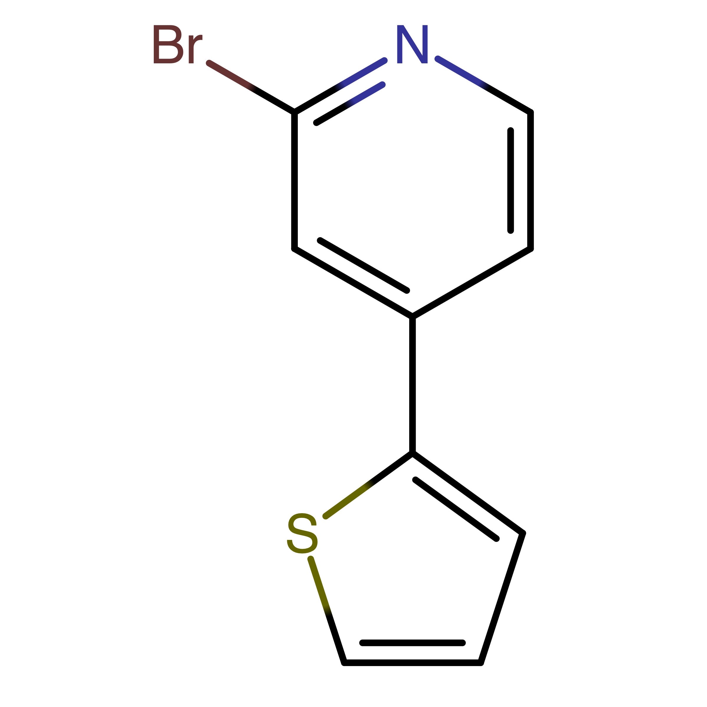 CAS RN 1086381-51-2 | 2-Bromo-4-thiophen-2-ylpyridine
