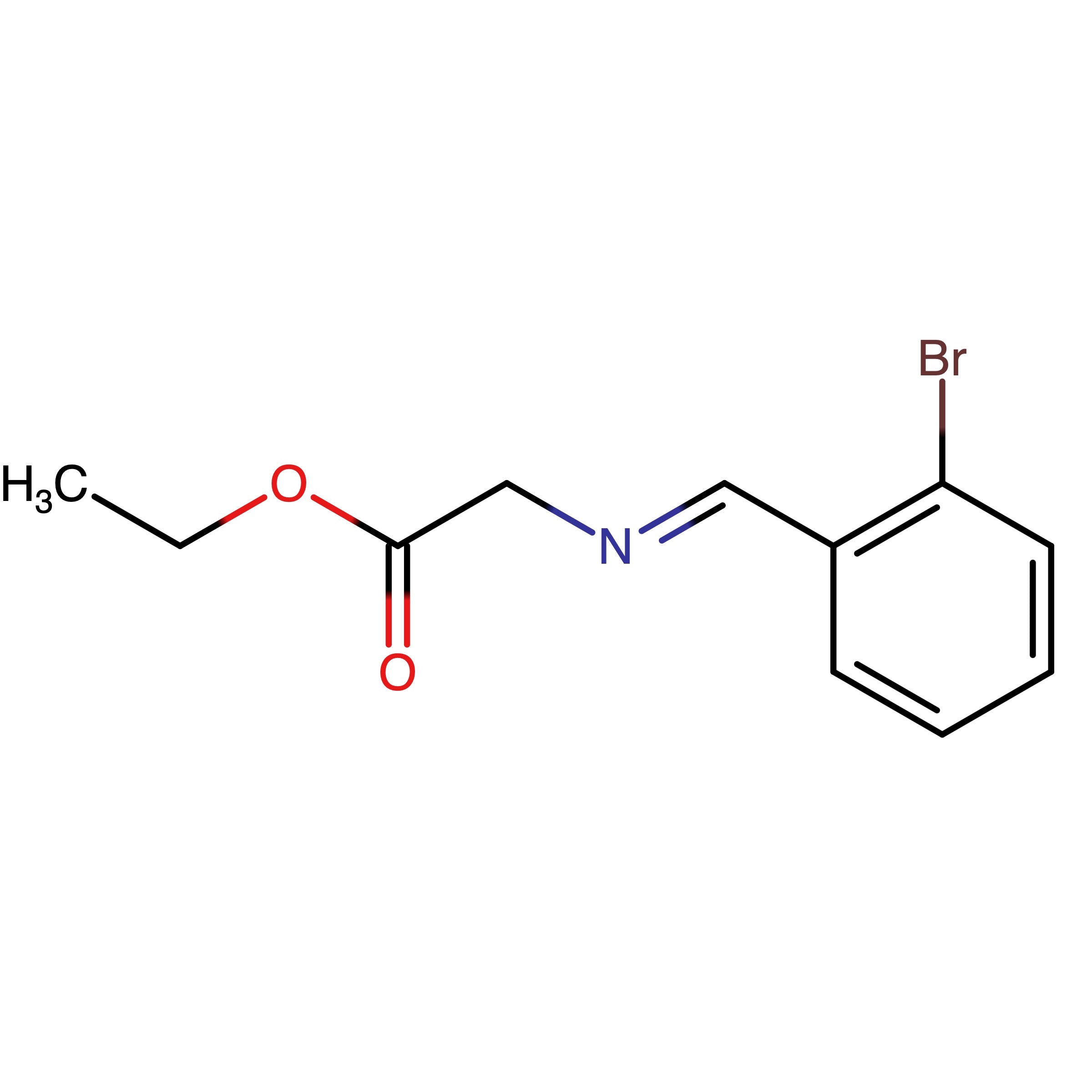 CAS RN 1179815-65-6 | Name: (E)?Ethyl 2?((2?bromobenzylidene)amino)acetate