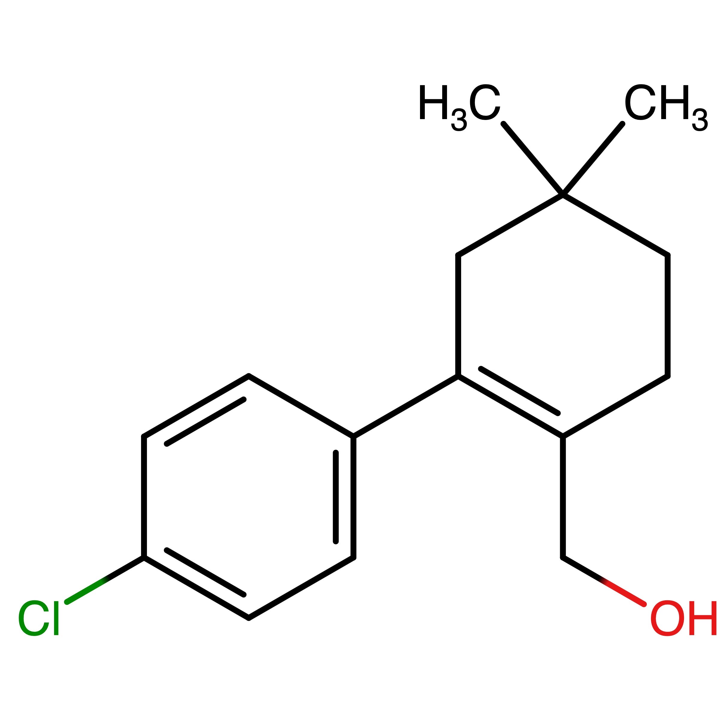 CAS RN 1228780-51-5 | Name: (2-(4-Chlorophenyl)-4,4-dimethylcyclohex-1-enyl)methanol | MDL: MFCD28129722