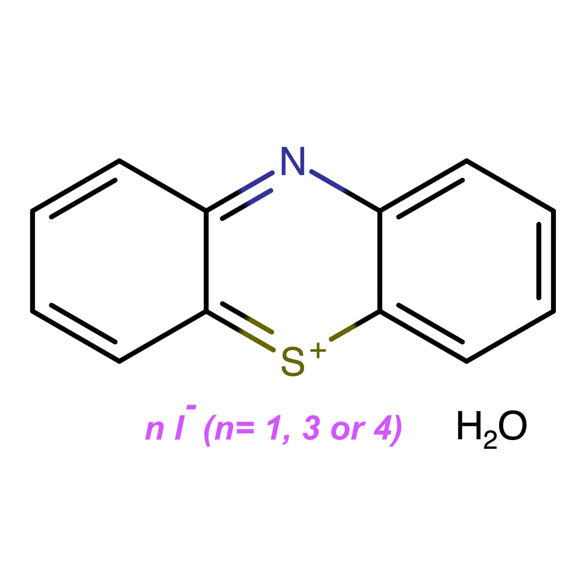 1259377-41-7 | Phenothiazin-5-ium tetraiodide monohydrate