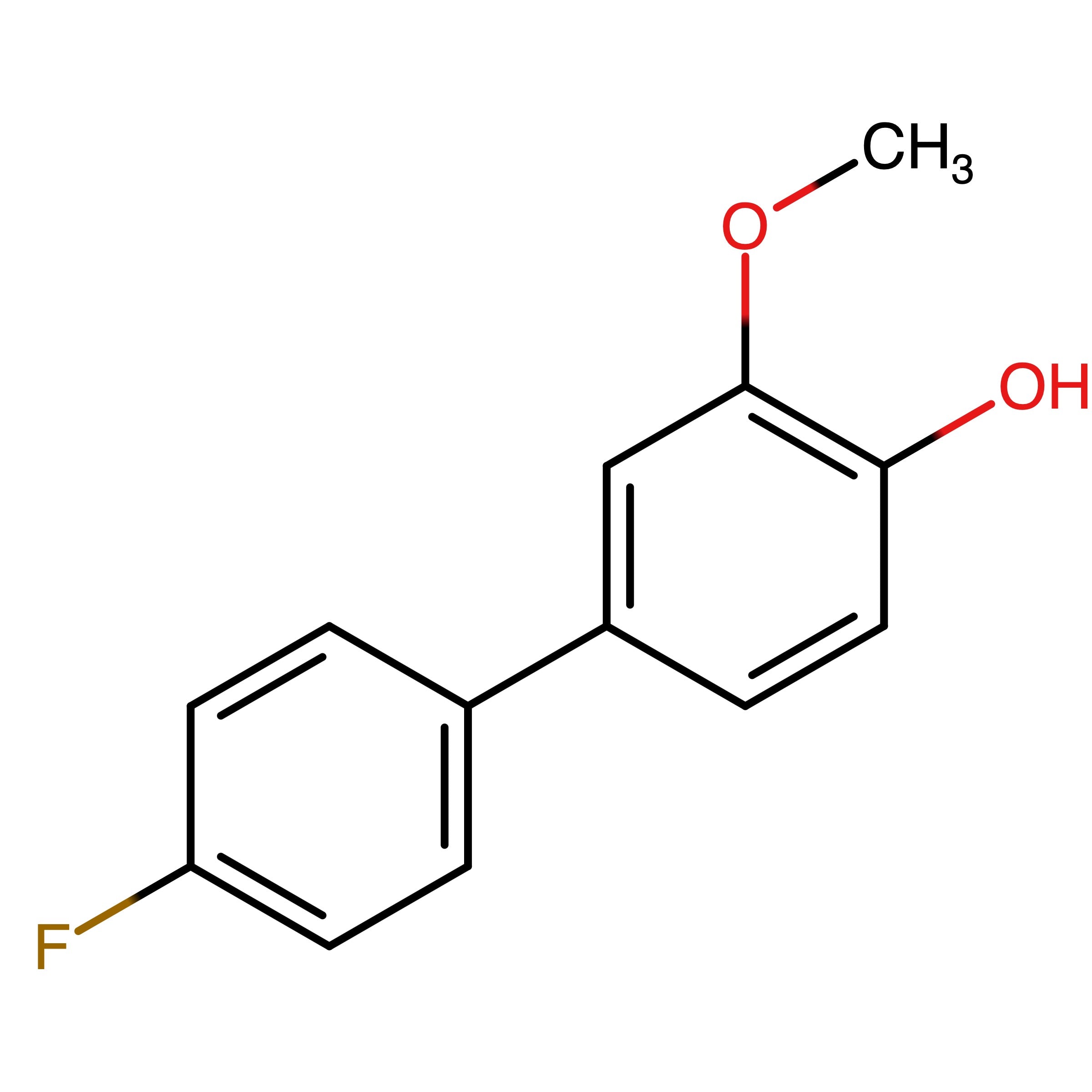 CAS RN 1261988-89-9 | 4-(4-Fluorophenyl)-2-methoxyphenol | MFCD00039136