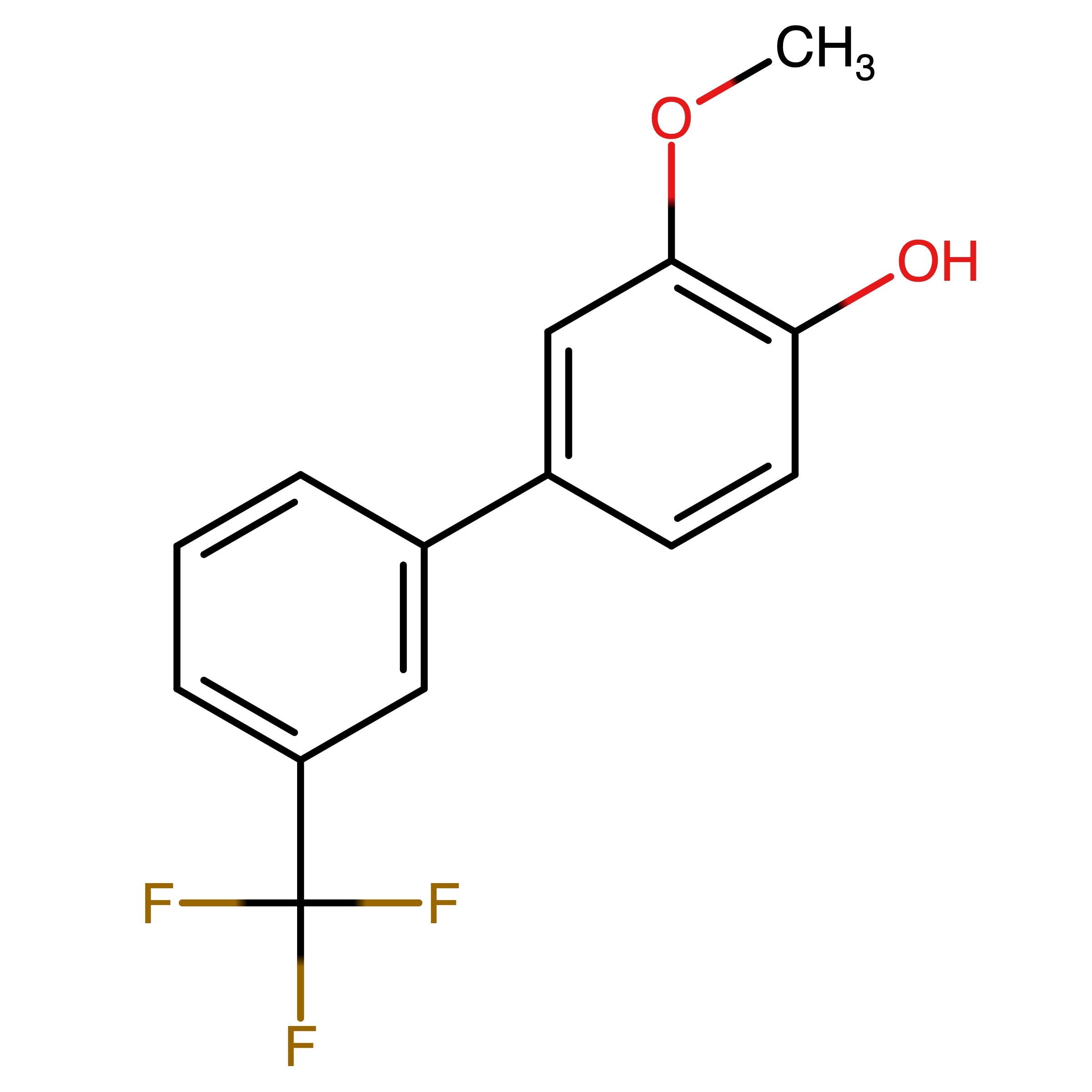 CAS RN 1261990-39-9 | 2-Methoxy-4-[3-(trifluoromethyl)phenyl]phenol | MFCD18315260