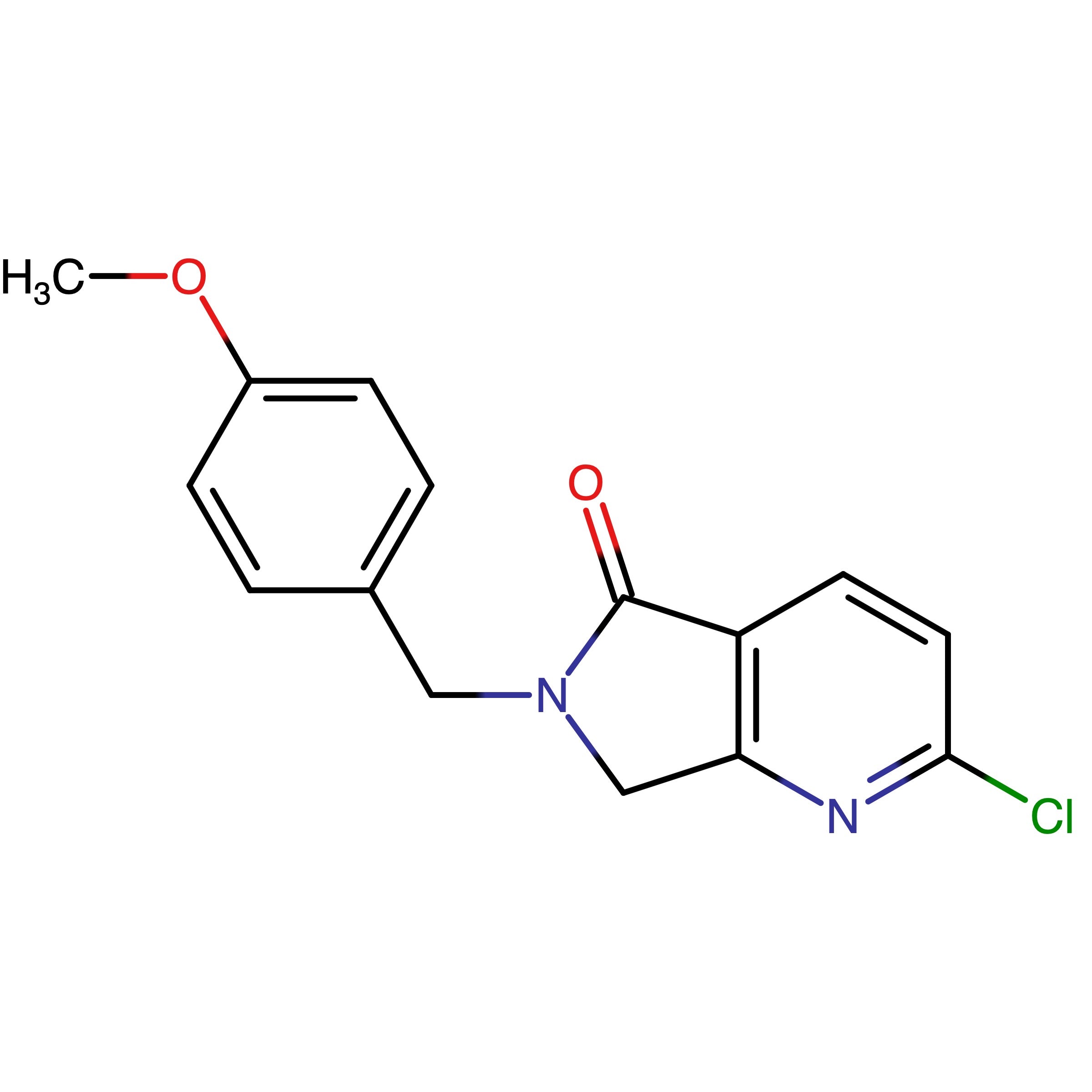 CAS RN 1440519-73-2 | 2-Chloro-6-[(4-methoxyphenyl)methyl]-7H-pyrrolo[3,4-b]pyridin-5-one | MFCD28404582