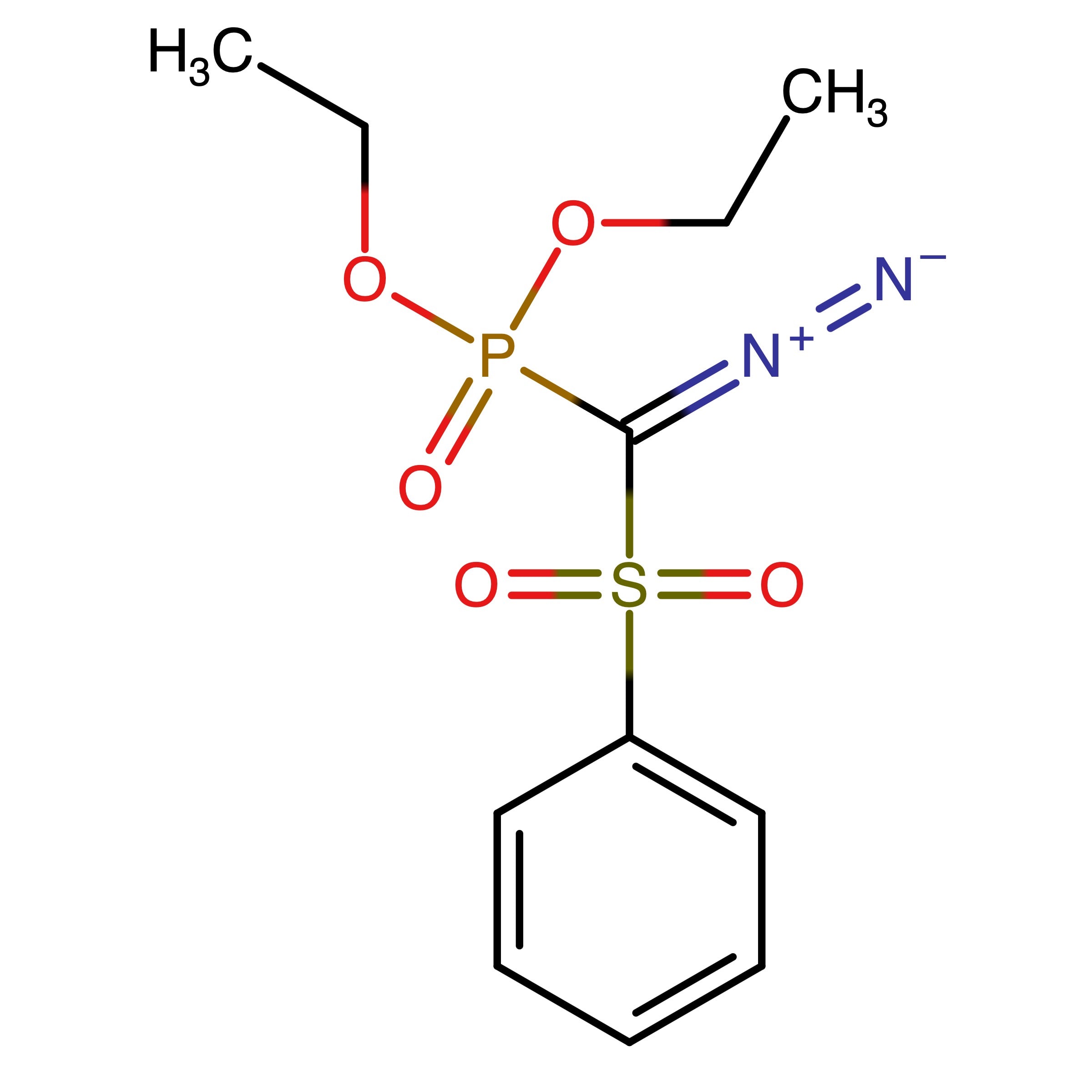 CAS RN 146628-06-0 | Name: Diethyl phenylsulfonyl(diazomethyl)phosphonate