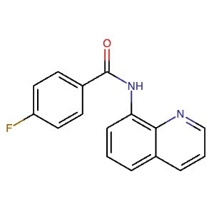 159090-73-0 | 4-Fluoro-N-(quinolin-8-yl)benzamide - Hoffman Fine Chemicals