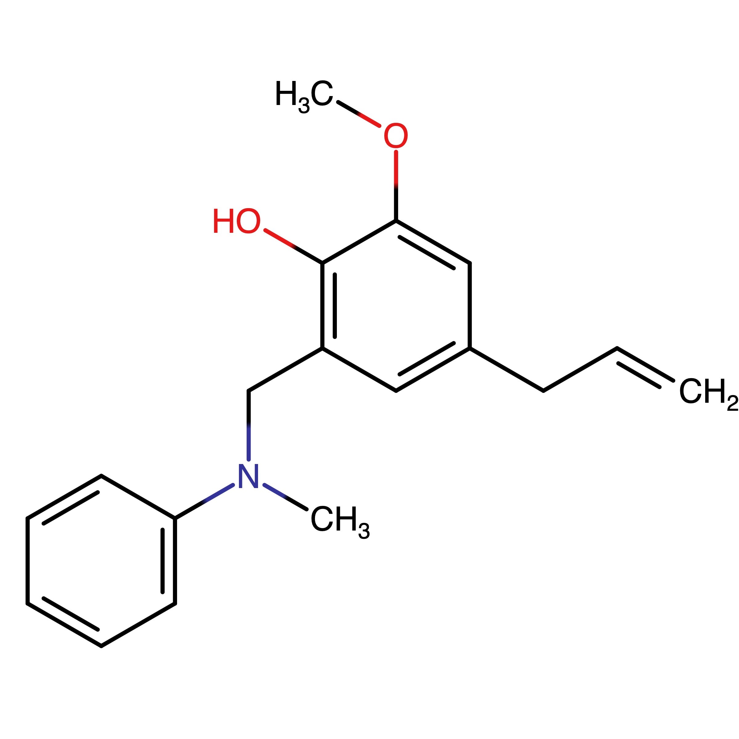 CAS RN 1774347-64-6 | Name: N-(2-Hydroxy-3-methoxy-5-prop-2-eneylbenzyl)-N-methylaniline