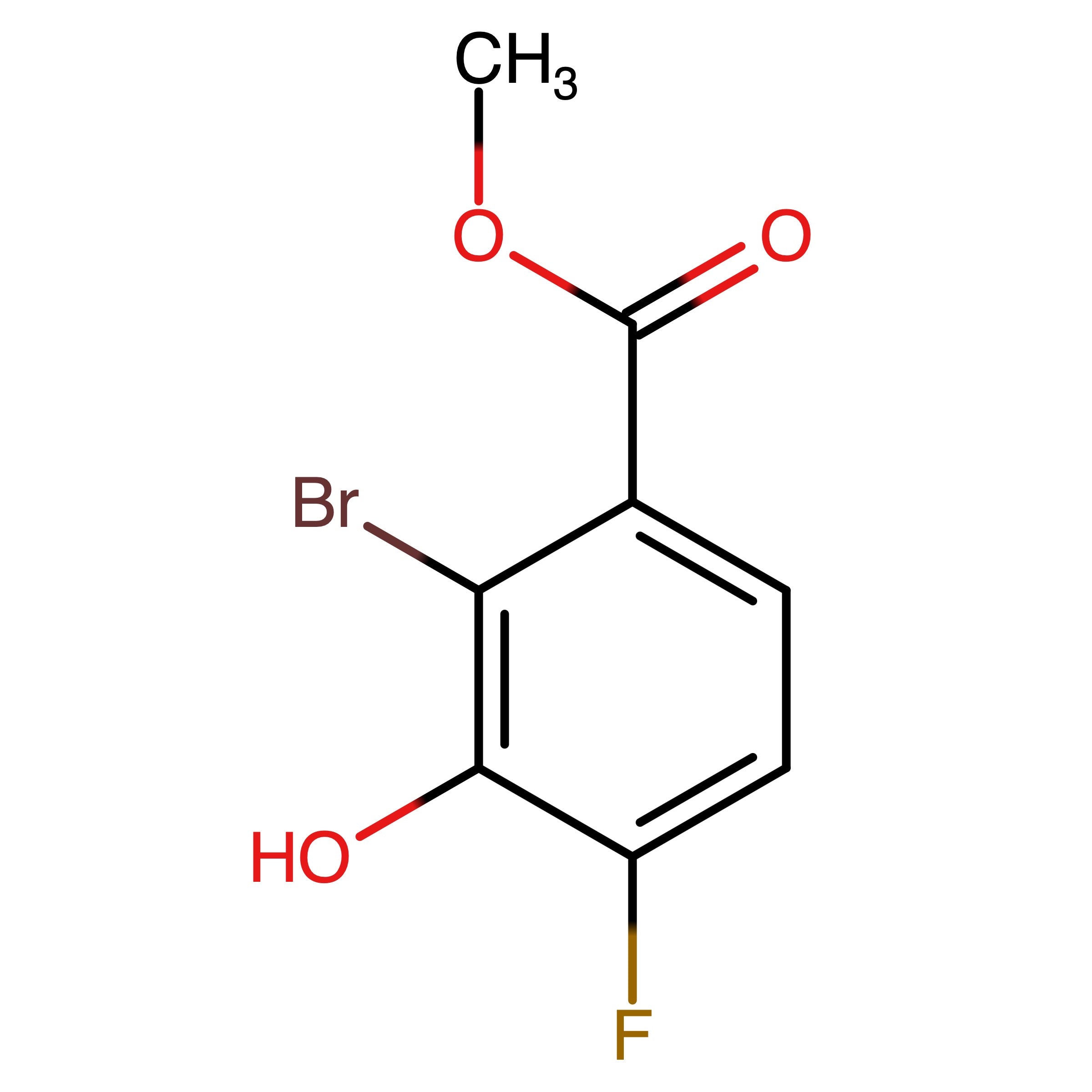 CAS RN 1805552-04-8 | Name: Methyl 2-bromo-4-fluoro-3-hydroxybenzoate | MDL: MFCD28739013