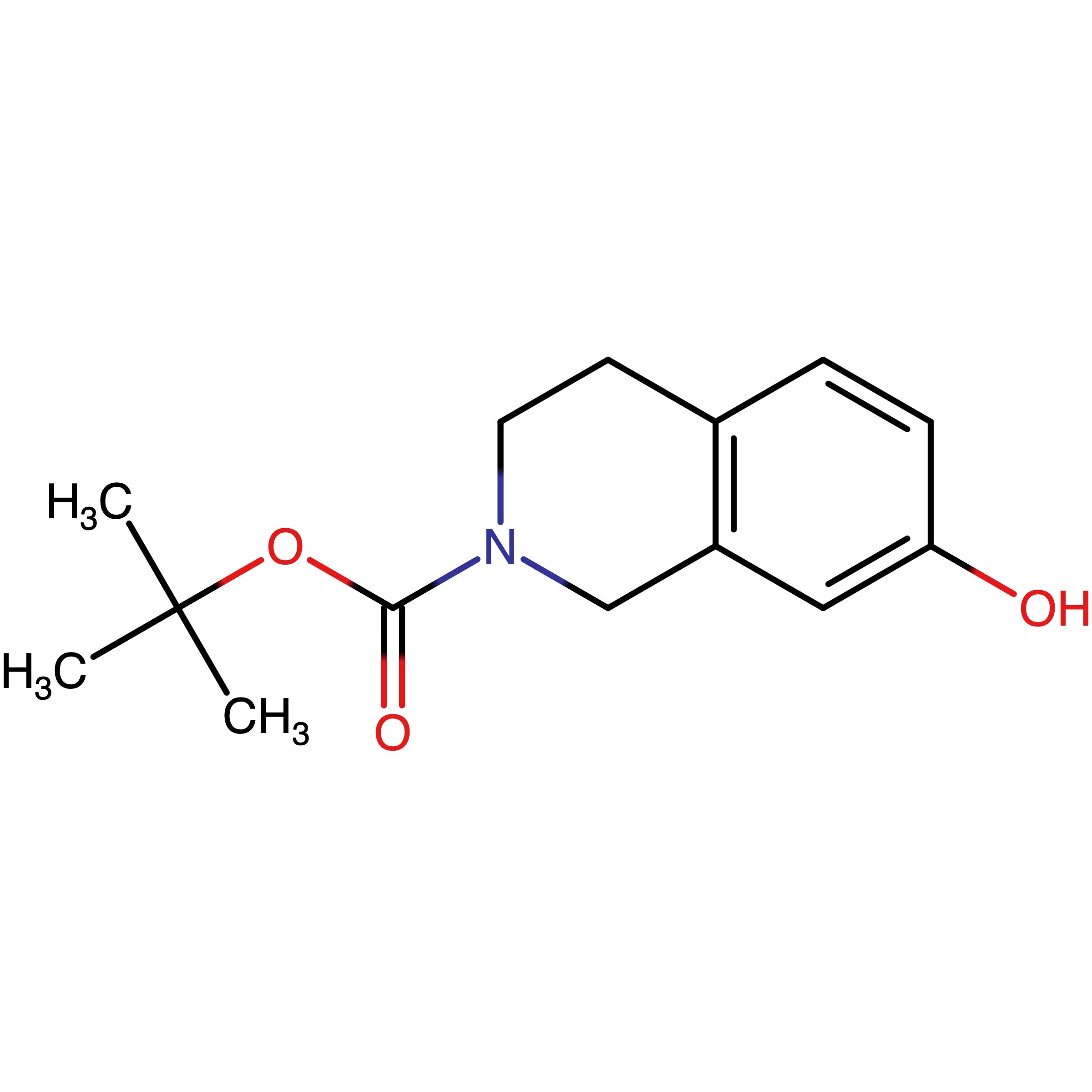 CAS RN 188576-49-0 | Name: tert-Butyl 7-hydroxy-3,4-dihydroisoquinoline-2(1H)-carboxylate | MDL: MFCD08275036