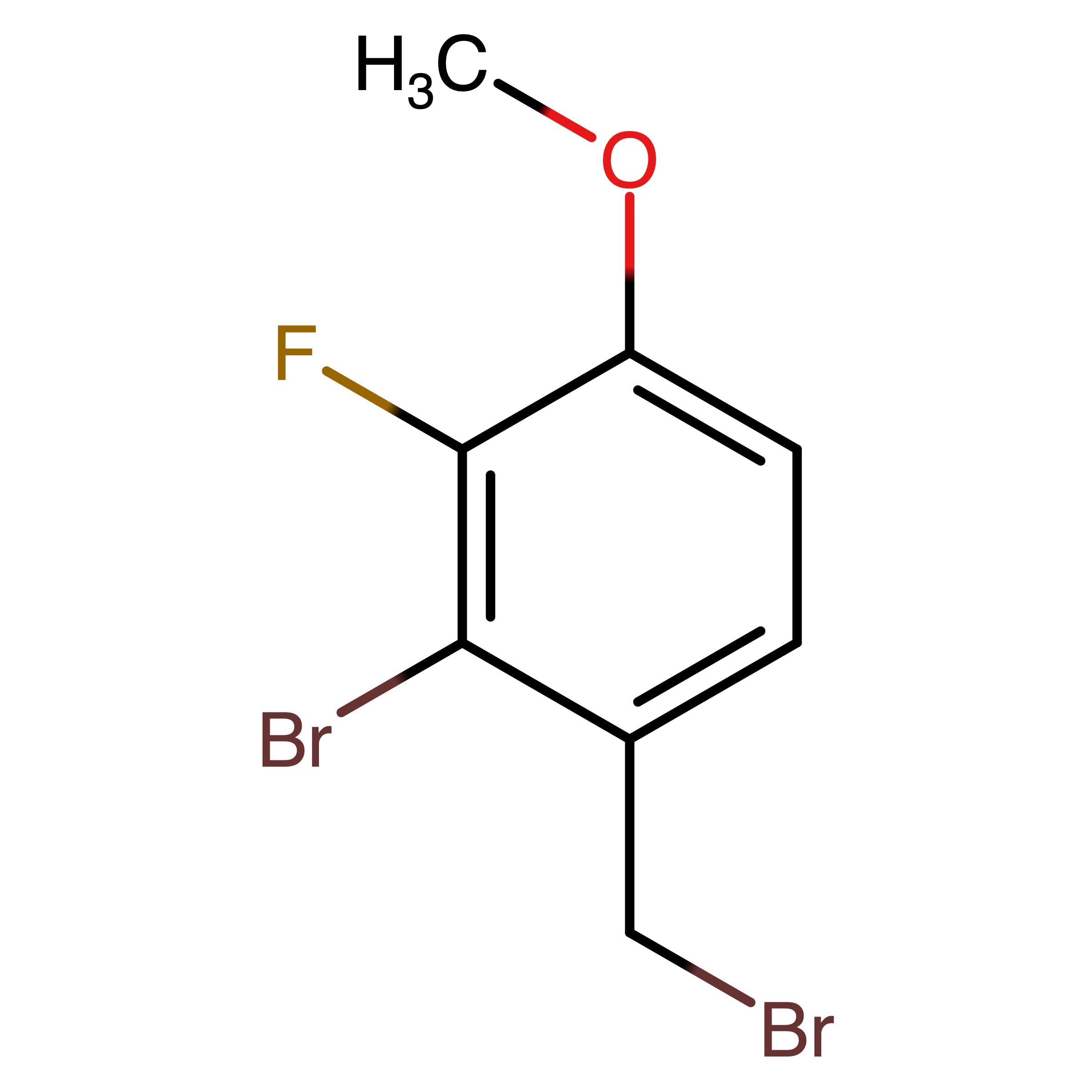 CAS RN 2091713-35-6 | Name: 2?Bromo?1?(bromomethyl)?3?fluoro?4?methoxybenzene