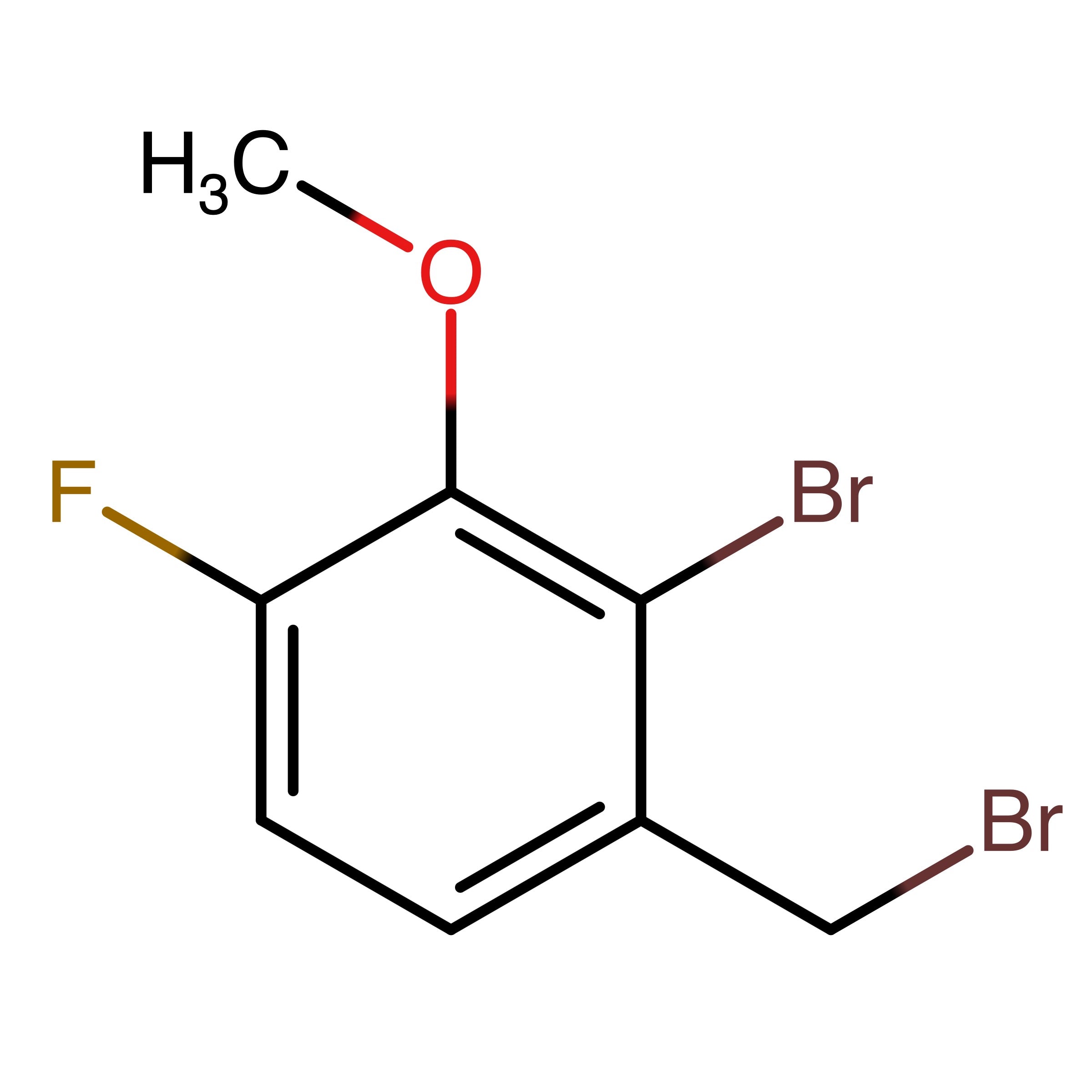 CAS RN 2092616-11-8 | Name: 2?Bromo?1?(bromomethyl)?4?fluoro?3?methoxybenzene