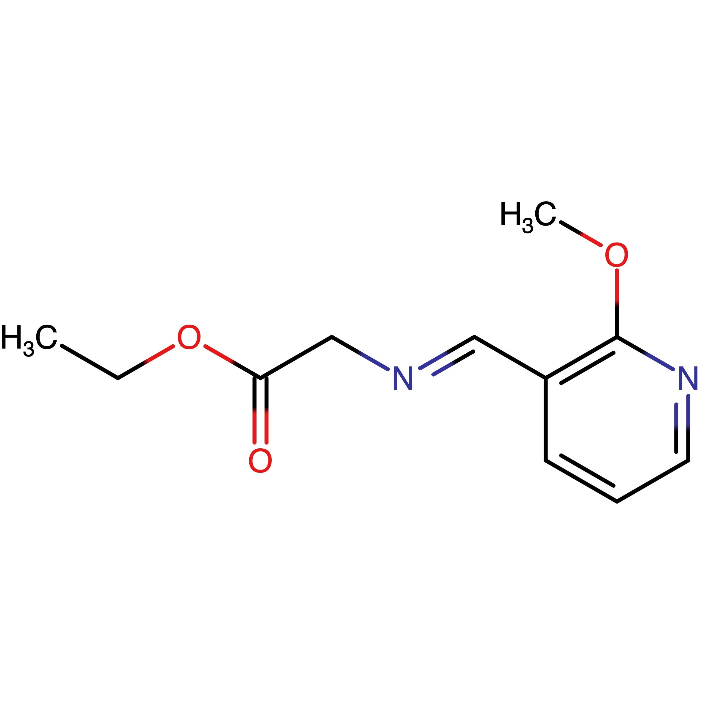 CAS RN 2222104-40-5 | Name: (E)?Ethyl 2?(((2?methoxypyridin?3?yl)methylene)amino)acetate