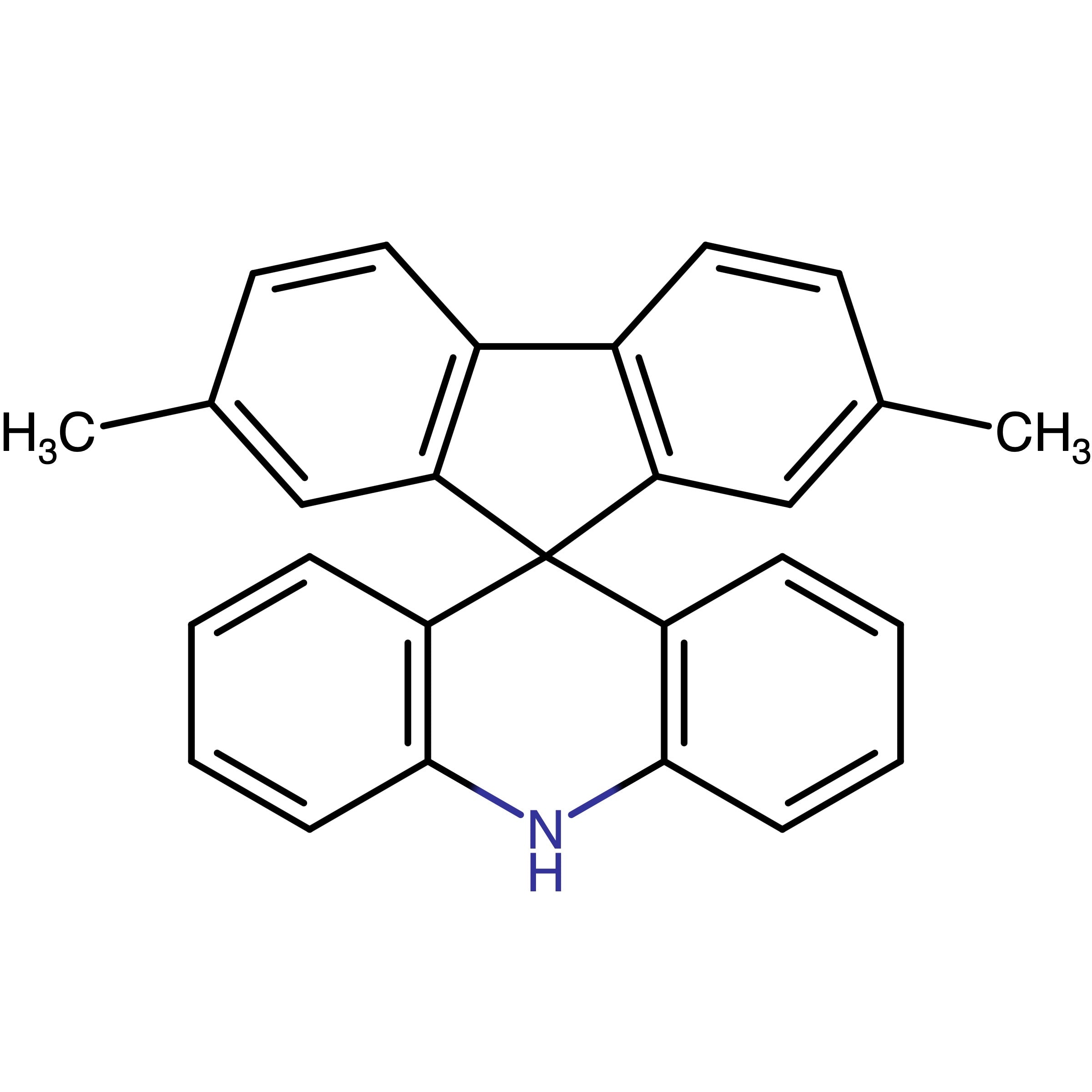 CAS RN 2236583-29-0 | Name: 2',7'?Dimethyl?10H?spiro[acridine?9,9'?fluorene]