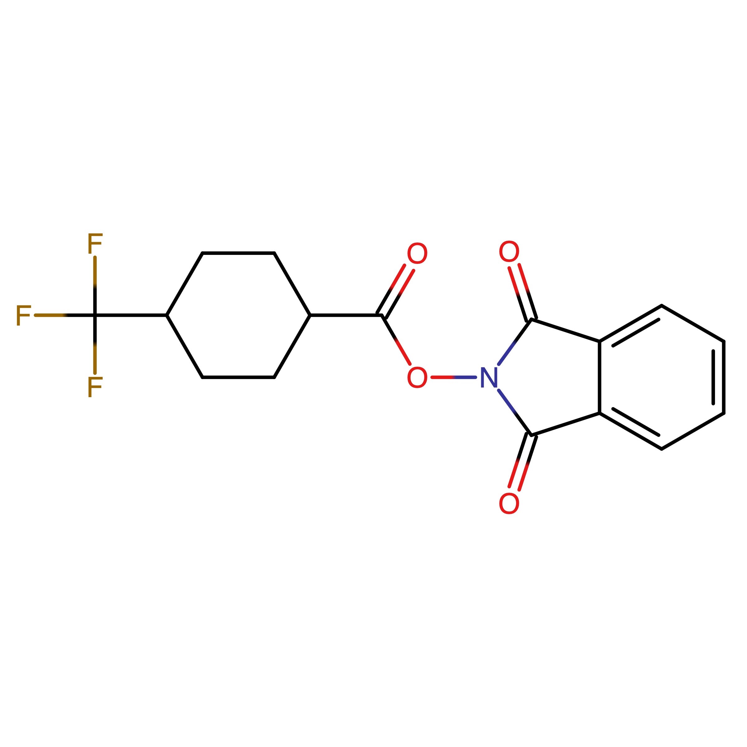 CAS RN 2248319-84-6 | (1,3-Dioxoisoindol-2-yl) 4-(trifluoromethyl)cyclohexane-1-carboxylate | MFCD34792106