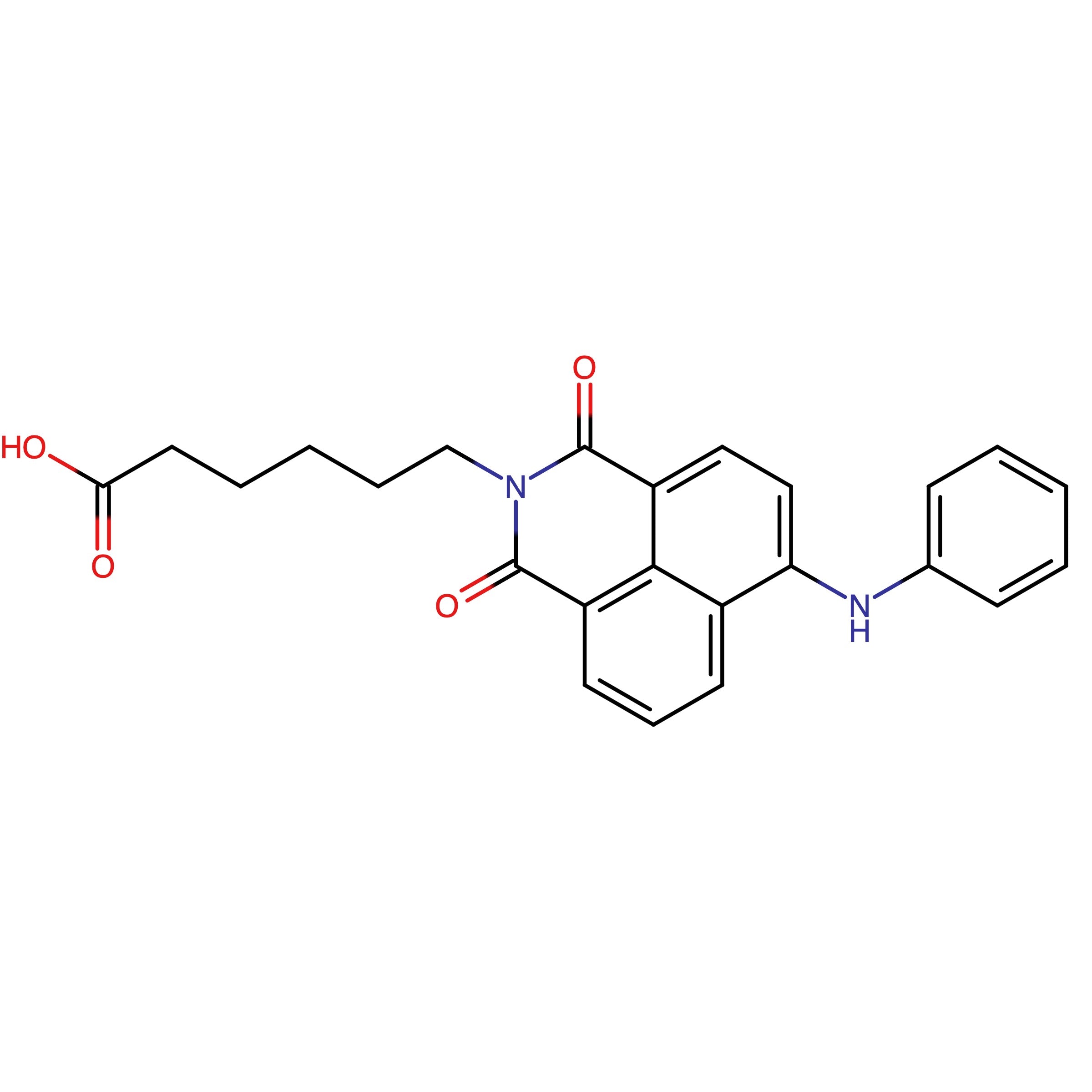 CAS RN 2300980-75-8 | Name: 6-(1,3-Dioxo-6-(phenylamino)-1H-benzo[de]isoquinolin-2(3H)-yl)hexanoic acid