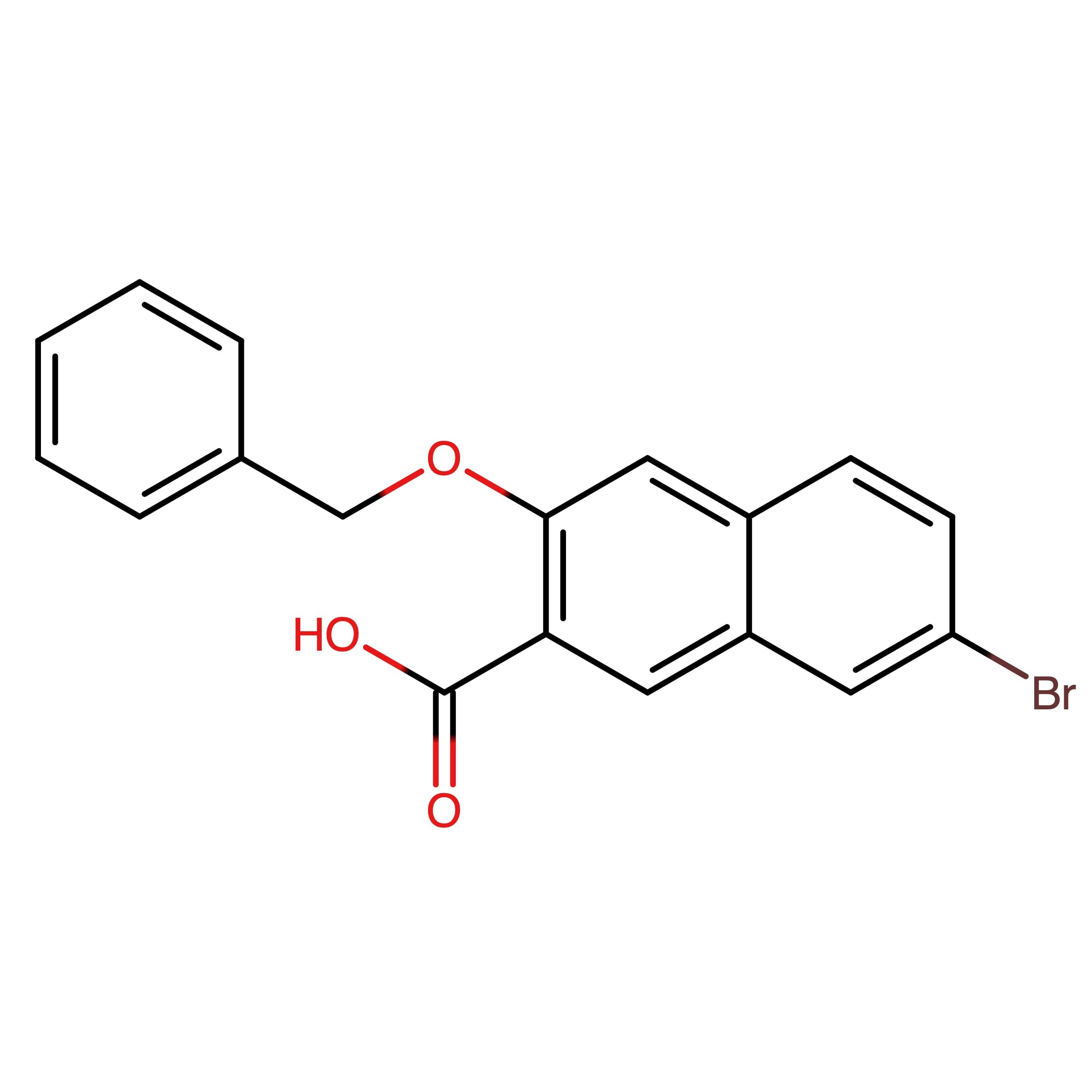 CAS RN 2361053-39-4 | Name: 3-(Benzyloxy)-7-bromo-2-naphthoic acid | MDL: MFCD35150140