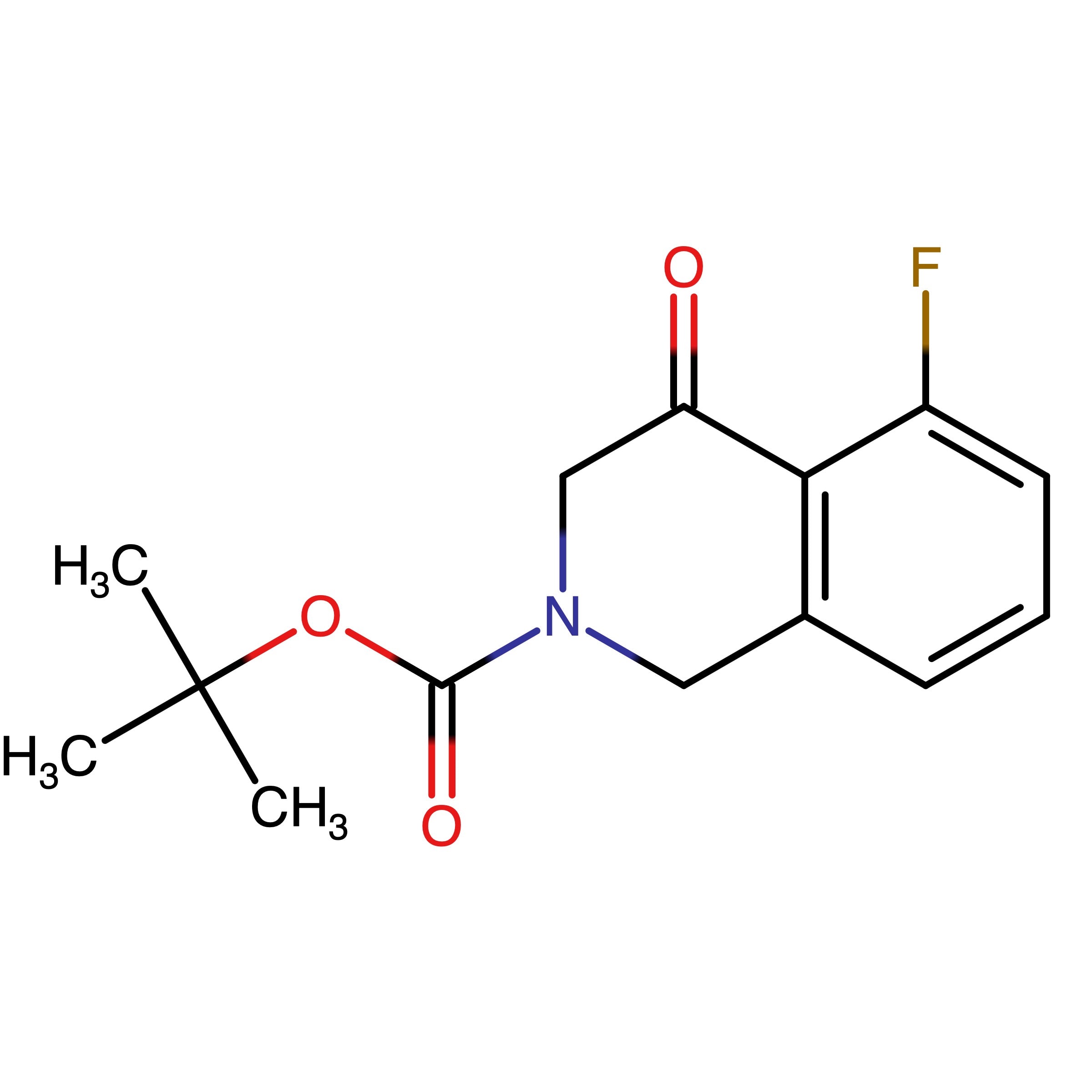 CAS RN 2382975-06-4 | Name: tert-Butyl 5-fluoro-4-oxo-3,4-dihydroisoquinoline-2(1H)-carboxylate