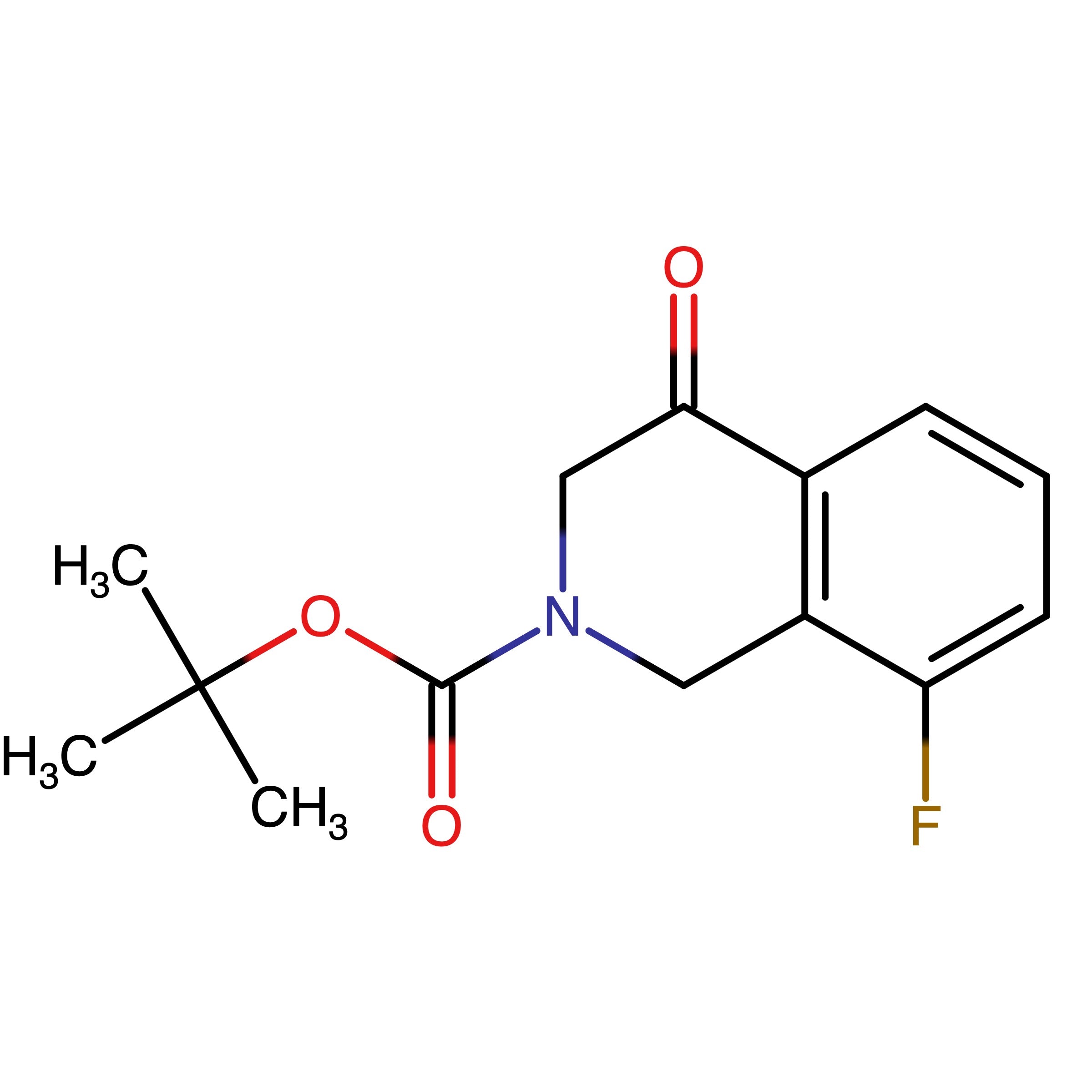 CAS RN 2384681-47-2 | Name: tert-Butyl 8-fluoro-4-oxo-3,4-dihydroisoquinoline-2(1H)-carboxylate
