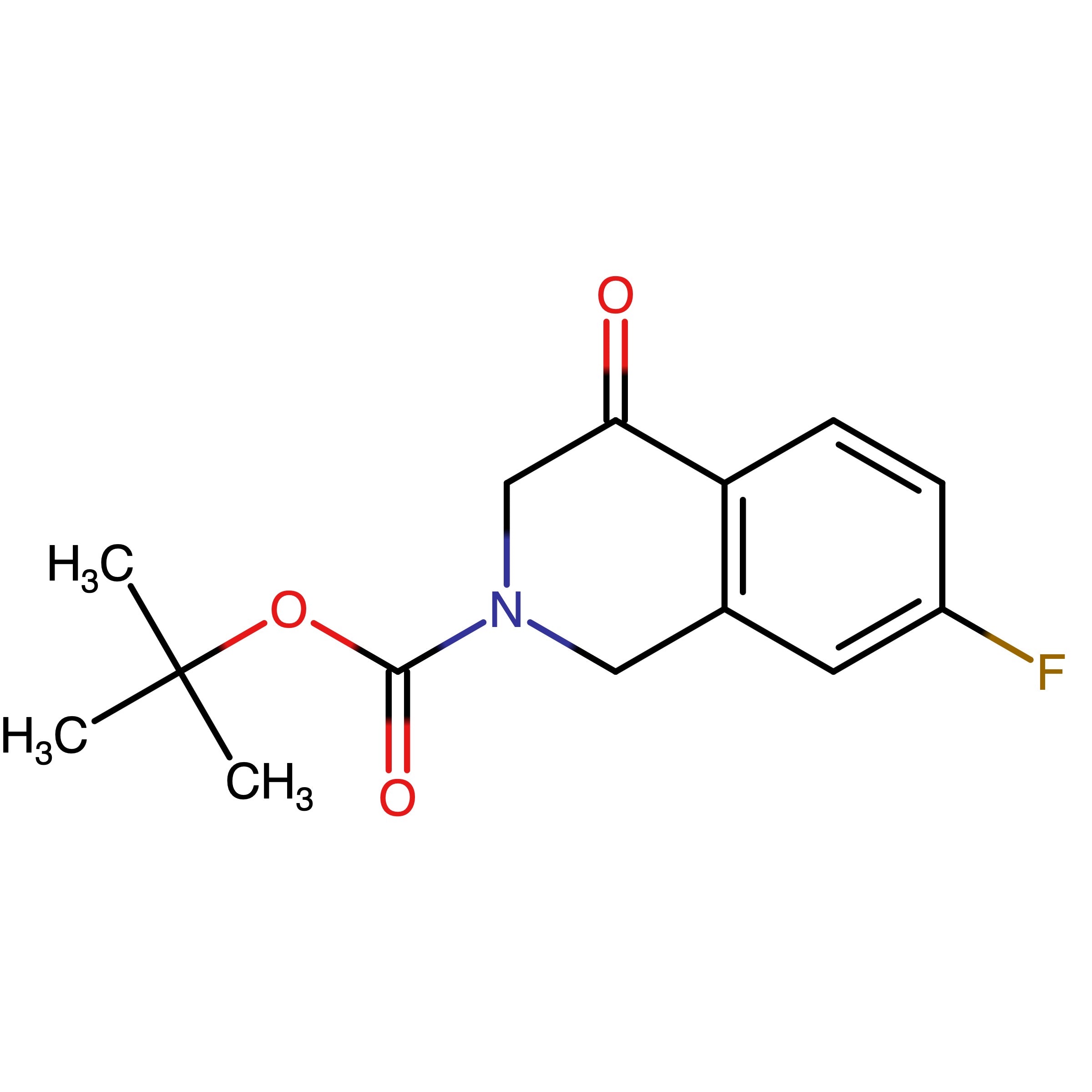 CAS RN 2384948-92-7 | Name: tert-Butyl 7-fluoro-4-oxo-3,4-dihydroisoquinoline-2(1H)-carboxylate