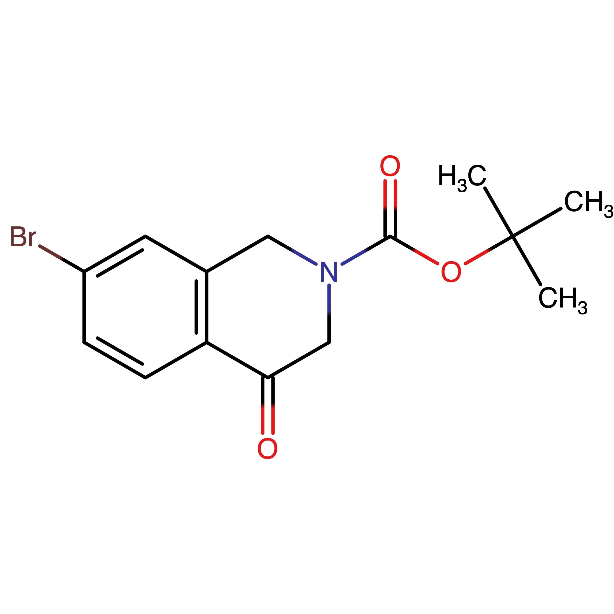 CAS RN 2385456-89-1 | Name: tert-Butyl 7-bromo-4-oxo-3,4-dihydroisoquinoline-2(1H)-carboxylate | MDL: MFCD31540805