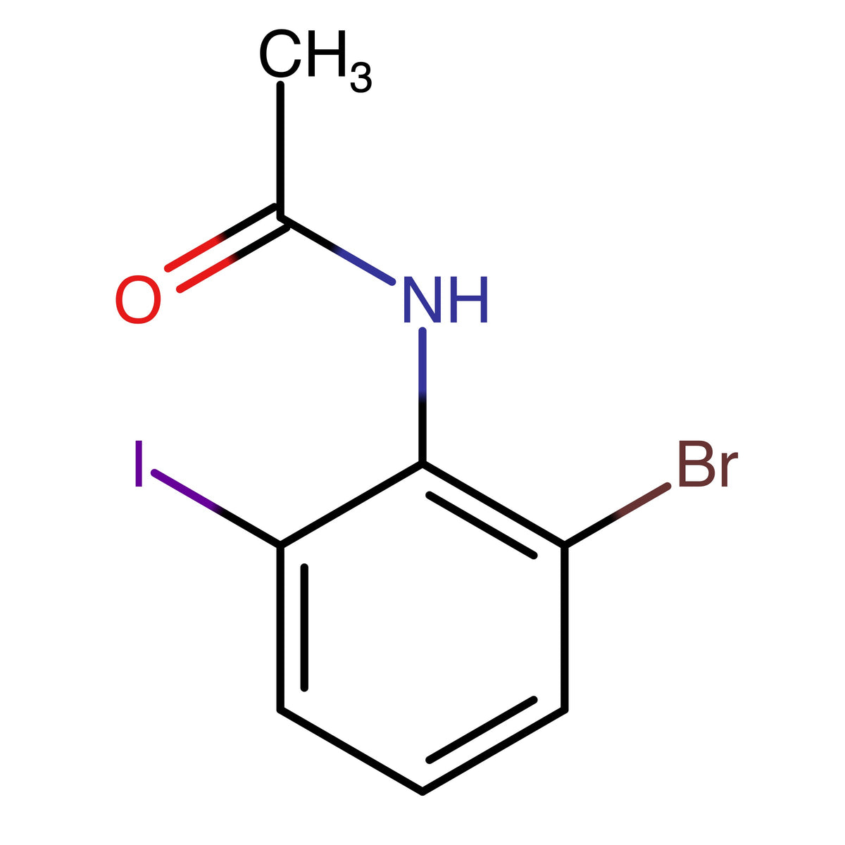 CAS RN 2387922-41-8 | N_(2_Bromo_6_iodophenyl)acetamide