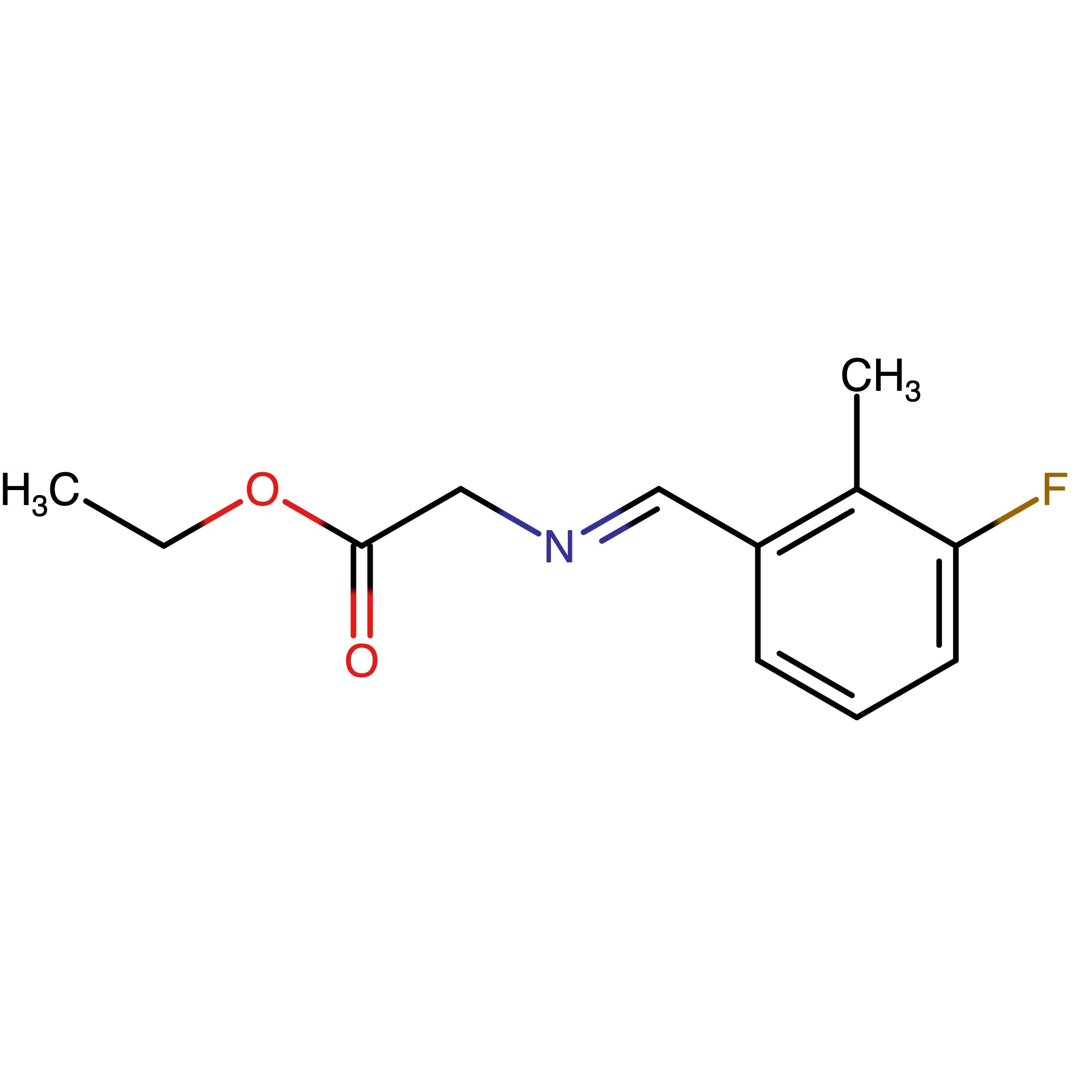 CAS RN 2417298-96-3 | Name: (E)?Ethyl 2?((3?fluoro?2?methylbenzylidene)amino)acetate