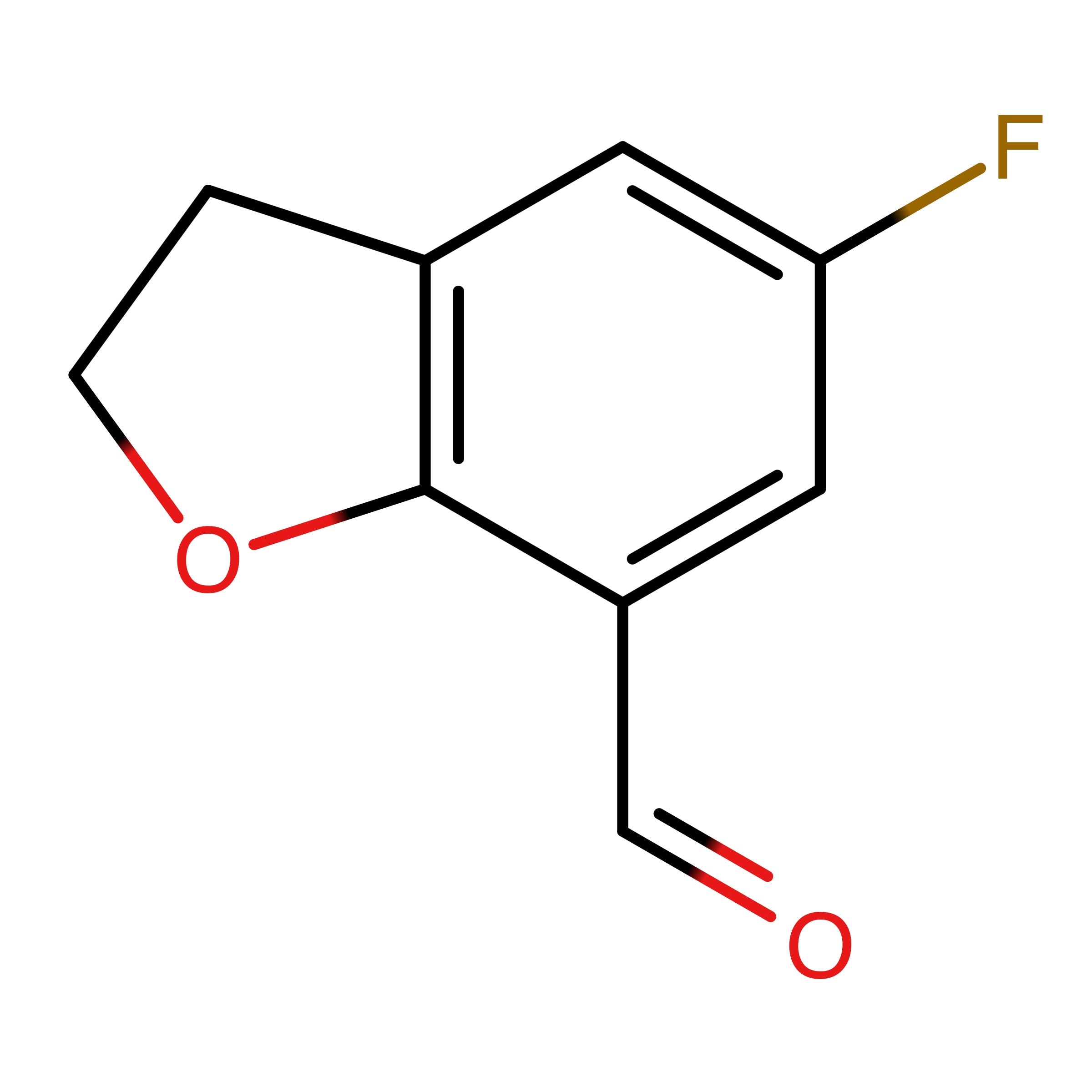 CAS RN 245762-36-1 | 5-Fluoro-2,3-dihydro-1-benzofuran-7-carbaldehyde | MFCD07368090