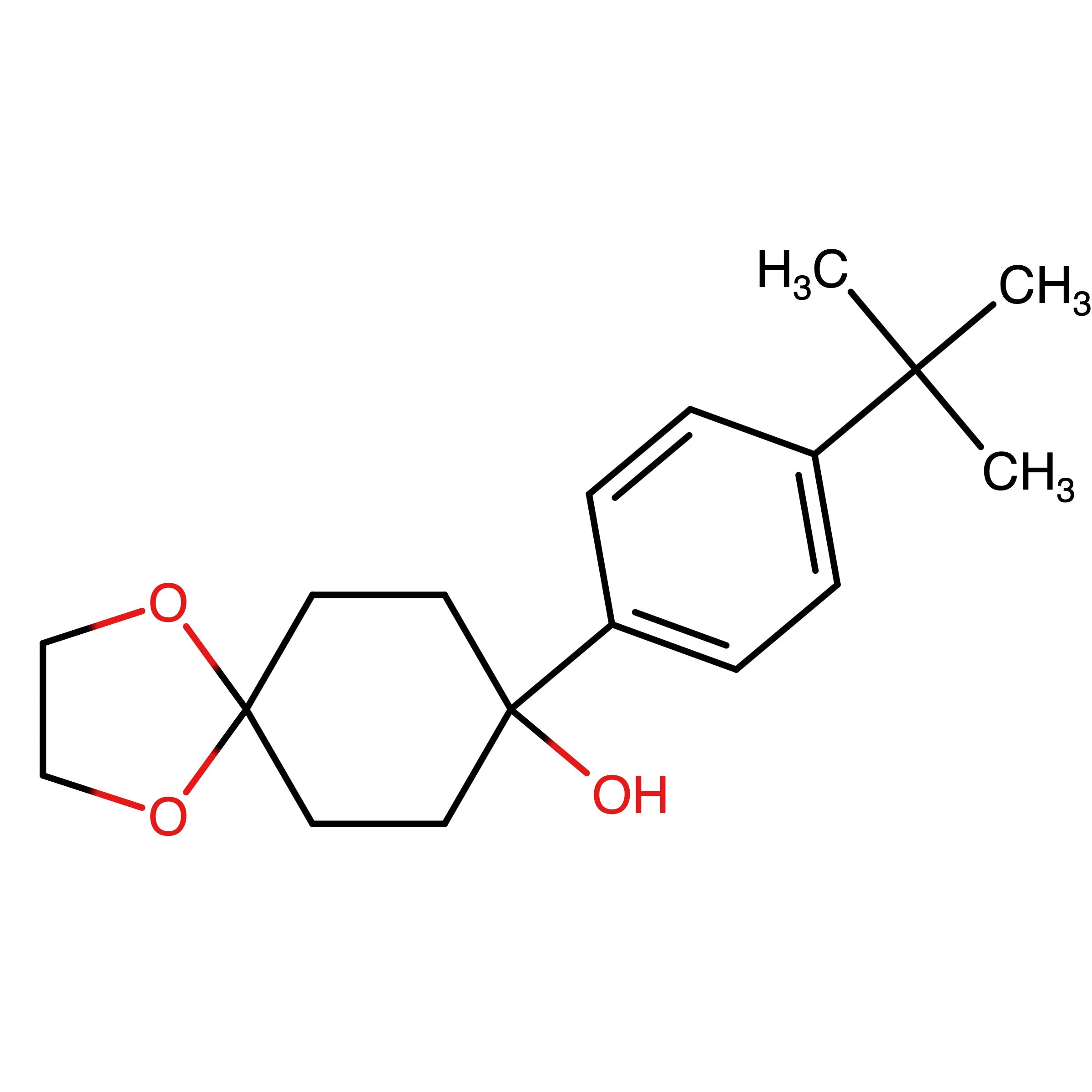 CAS RN 250235-00-8 | 8-(4-tert-Butylphenyl)-1,4-dioxaspiro[4.5]decan-8-ol | MFCD34833013