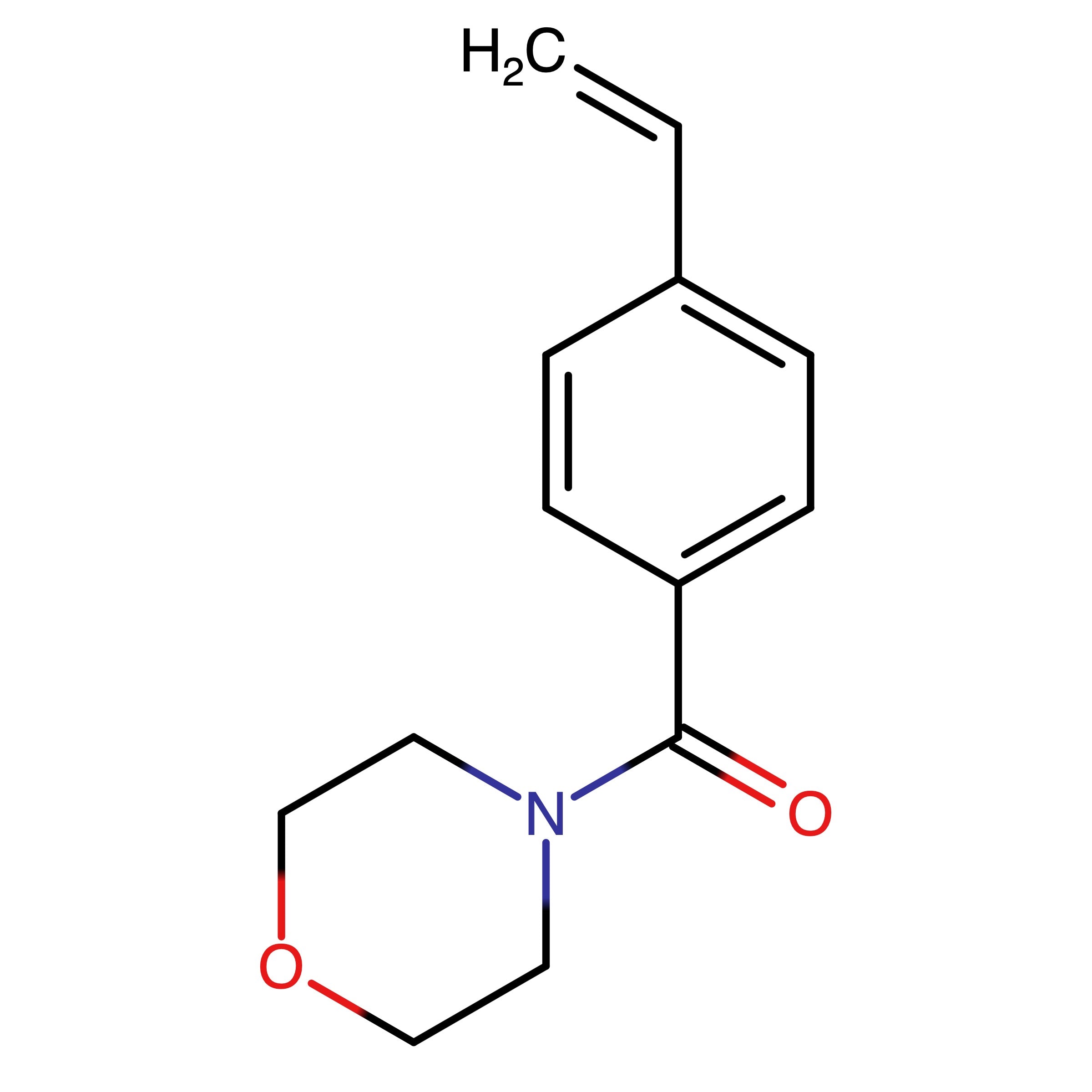 CAS RN 2681-27-8 | (4-Ethenylphenyl)-morpholin-4-ylmethanone | MFCD31613788