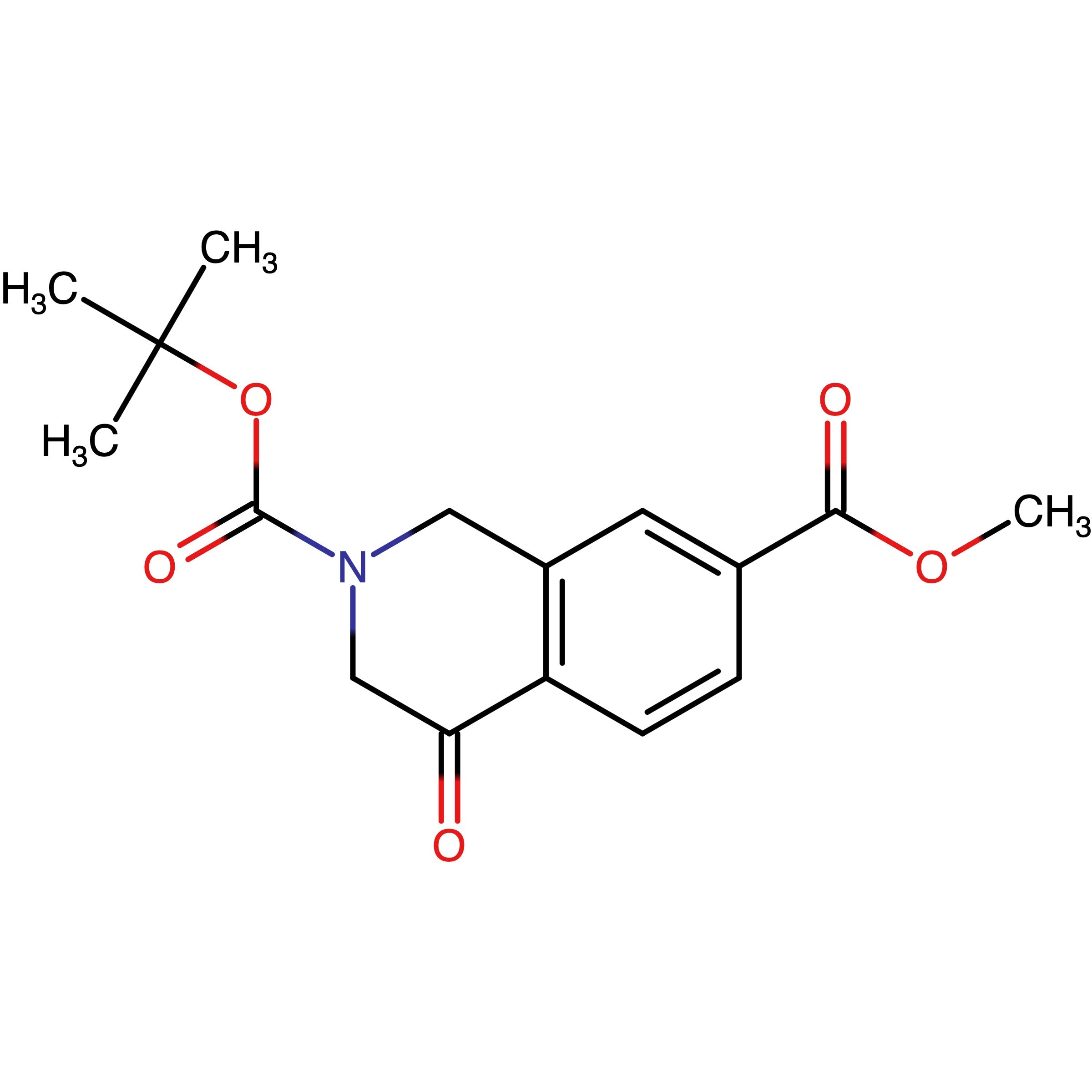 CAS RN 2757409-44-0 | Name: 2?tert?Butyl 7?methyl 4?oxo?3,4?dihydroisoquinoline?2,7(1H)?dicarboxylate