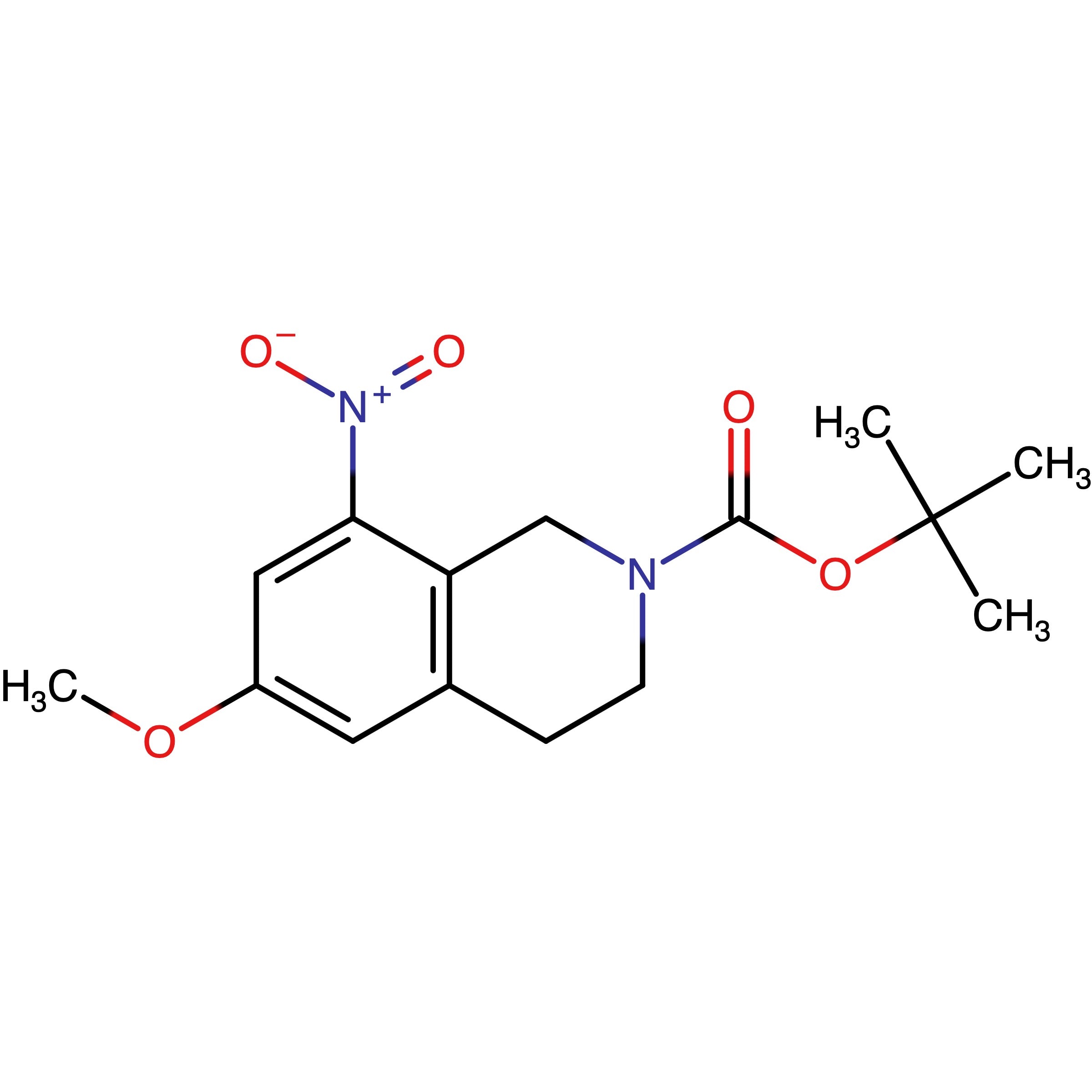 CAS RN 2757409-69-9 | Name: tert?Butyl 6?methoxy?8?nitro?3,4?dihydroisoquinoline?2(1H)?carboxylate