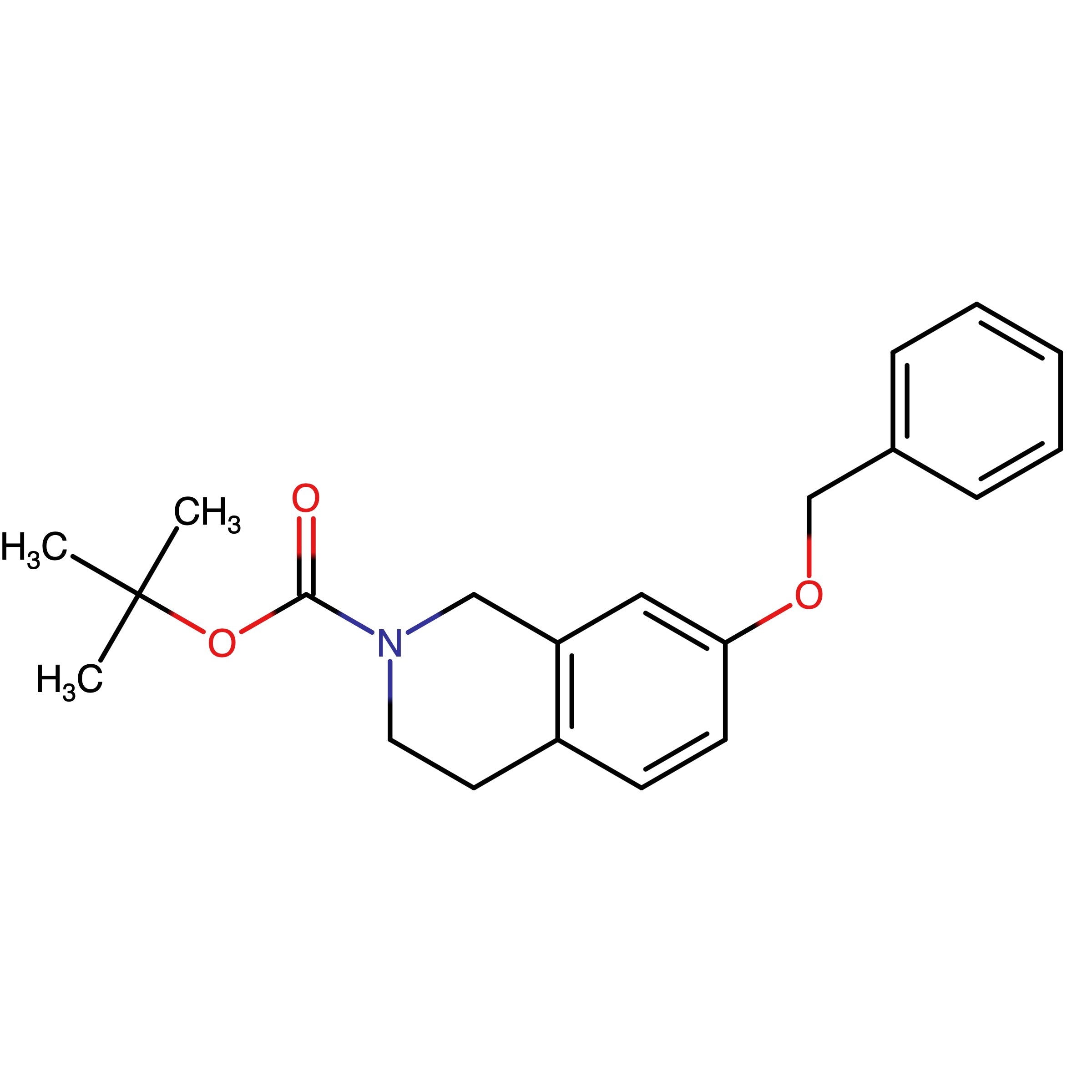 CAS RN 2757409-70-2 | Name: tert?Butyl 7?(benzyloxy)?3,4?dihydroisoquinoline?2(1H)?carboxylate | MDL: MFCD11044674