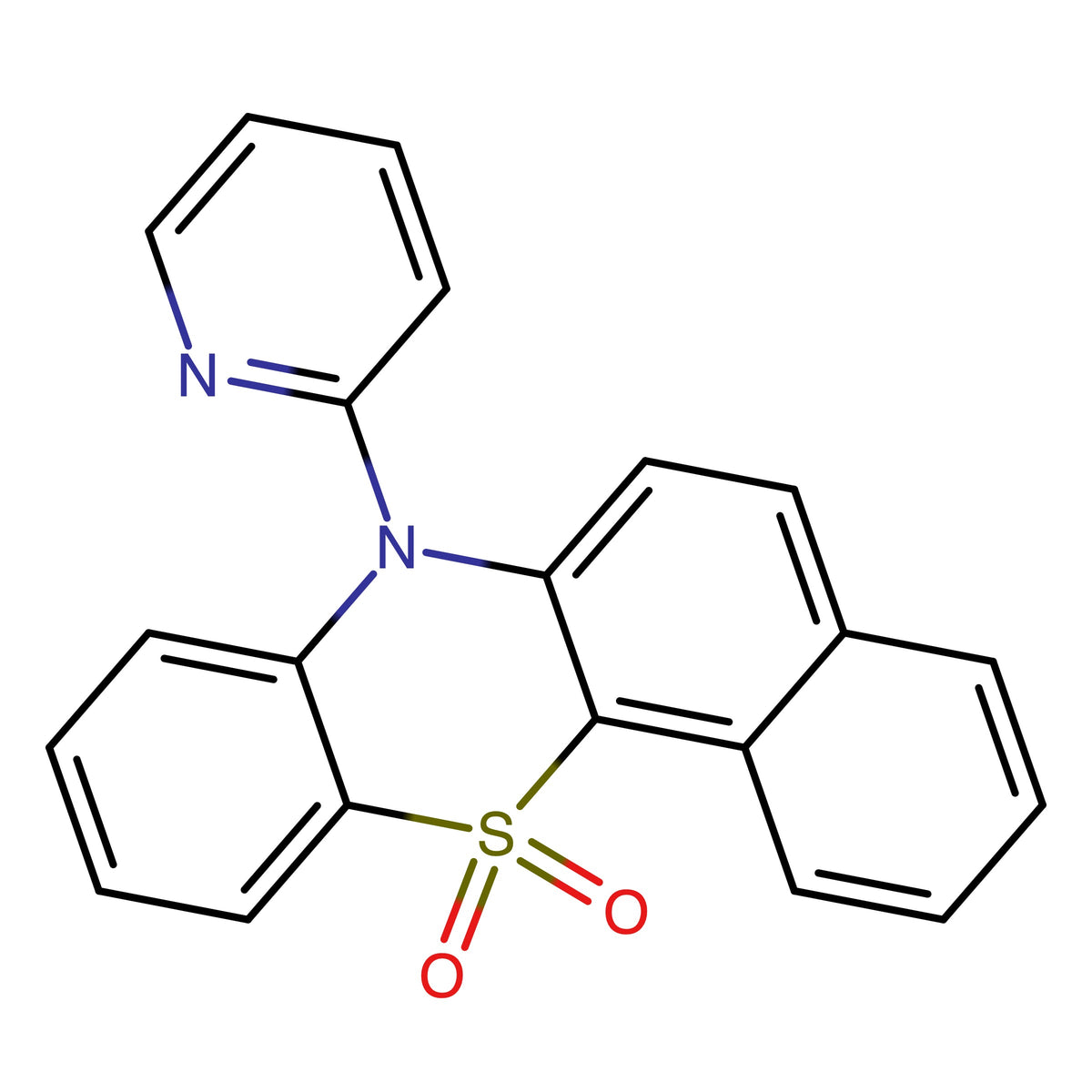 CAS RN 2763819-51-6 | 7-(Pyridin-2-yl)-7H-benzo[c]phenothiazine, 12,12-dioxide