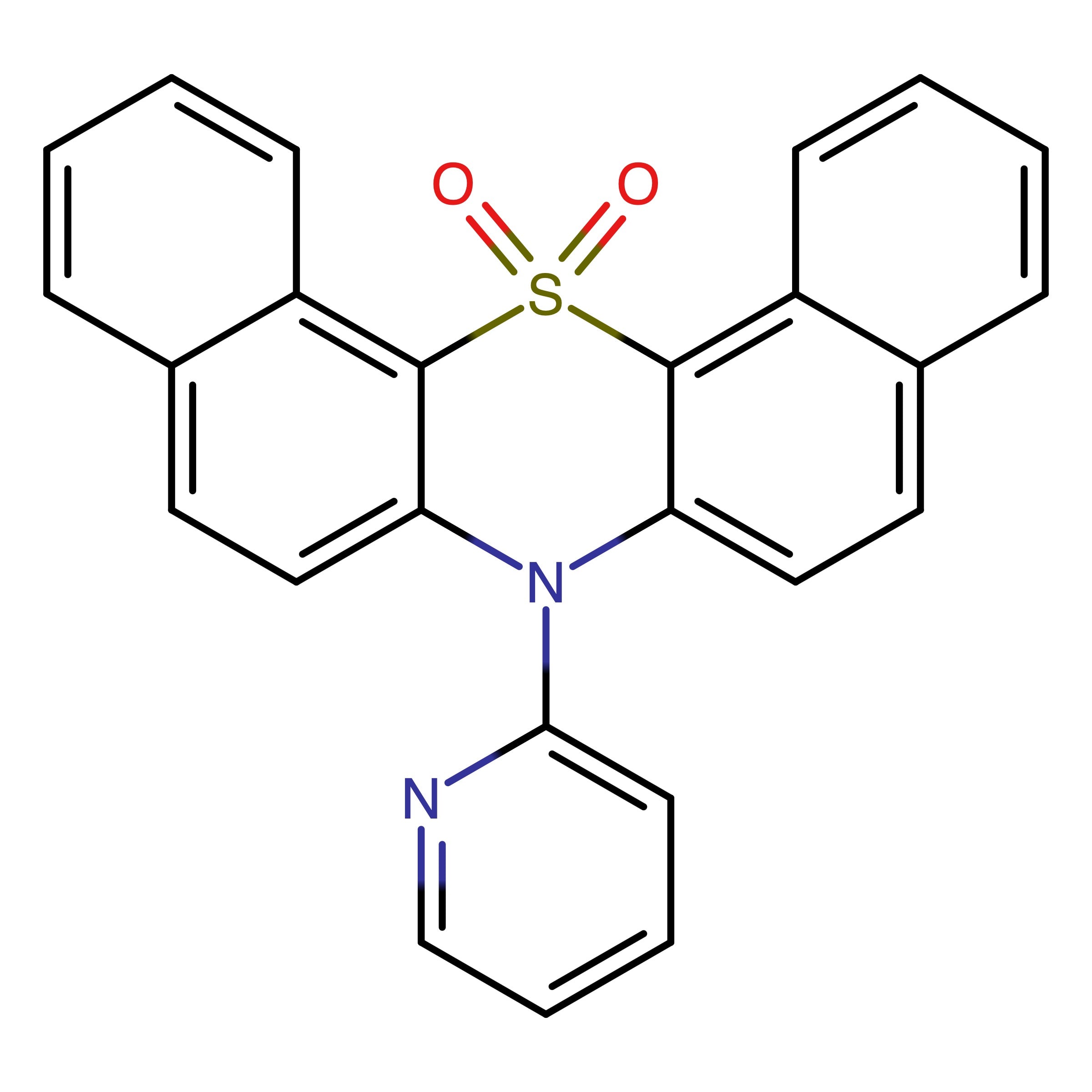 CAS RN 2763819-53-8 | 7-(Pyridin-2-yl)-7H-dibenzo[c,h]phenothiazine, 2,2-dioxide