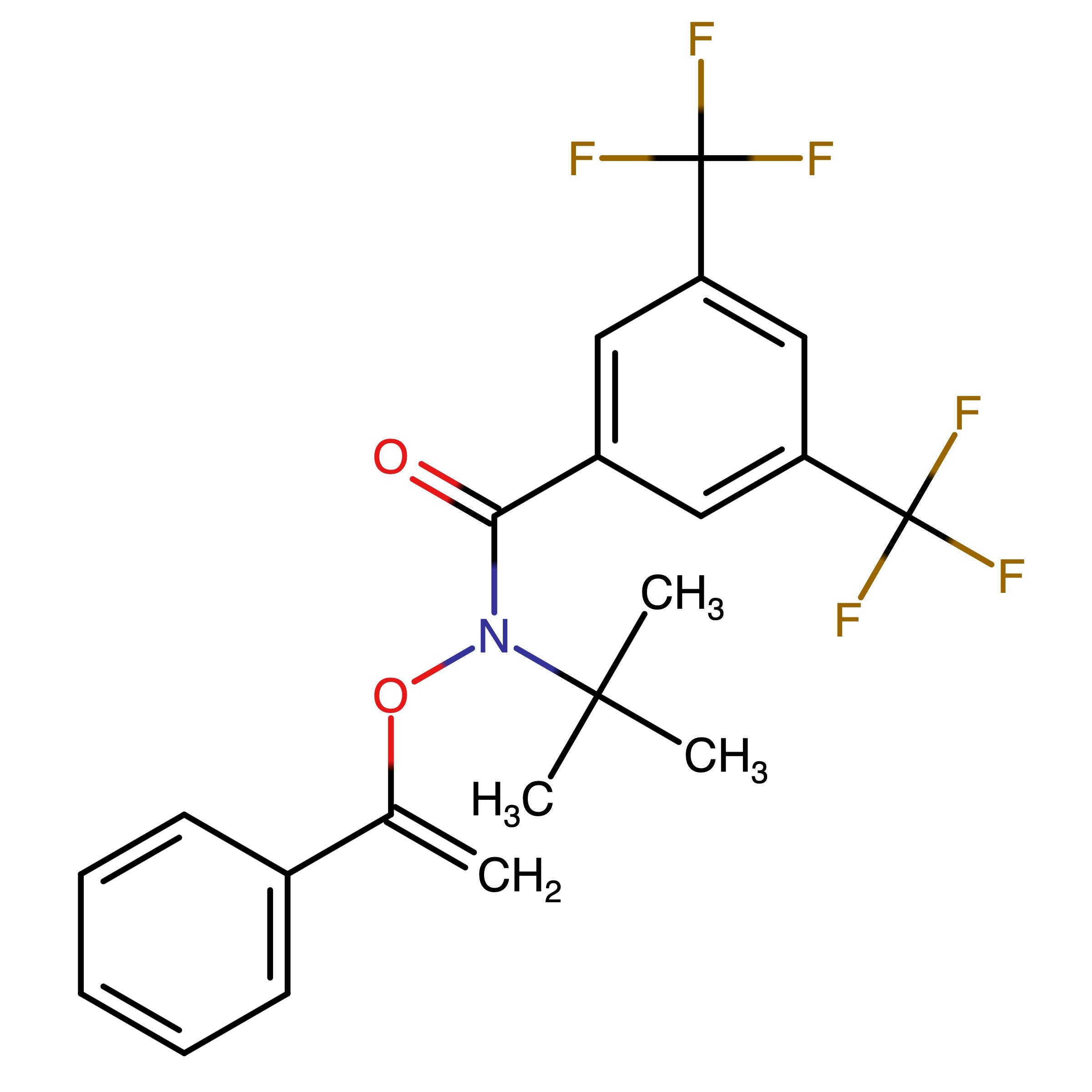 CAS RN 2770450-18-3 | Name: N-(tert-Butyl)-N-((1-phenylvinyl)oxy)-3,5-bis(trifluoromethyl)benzamide