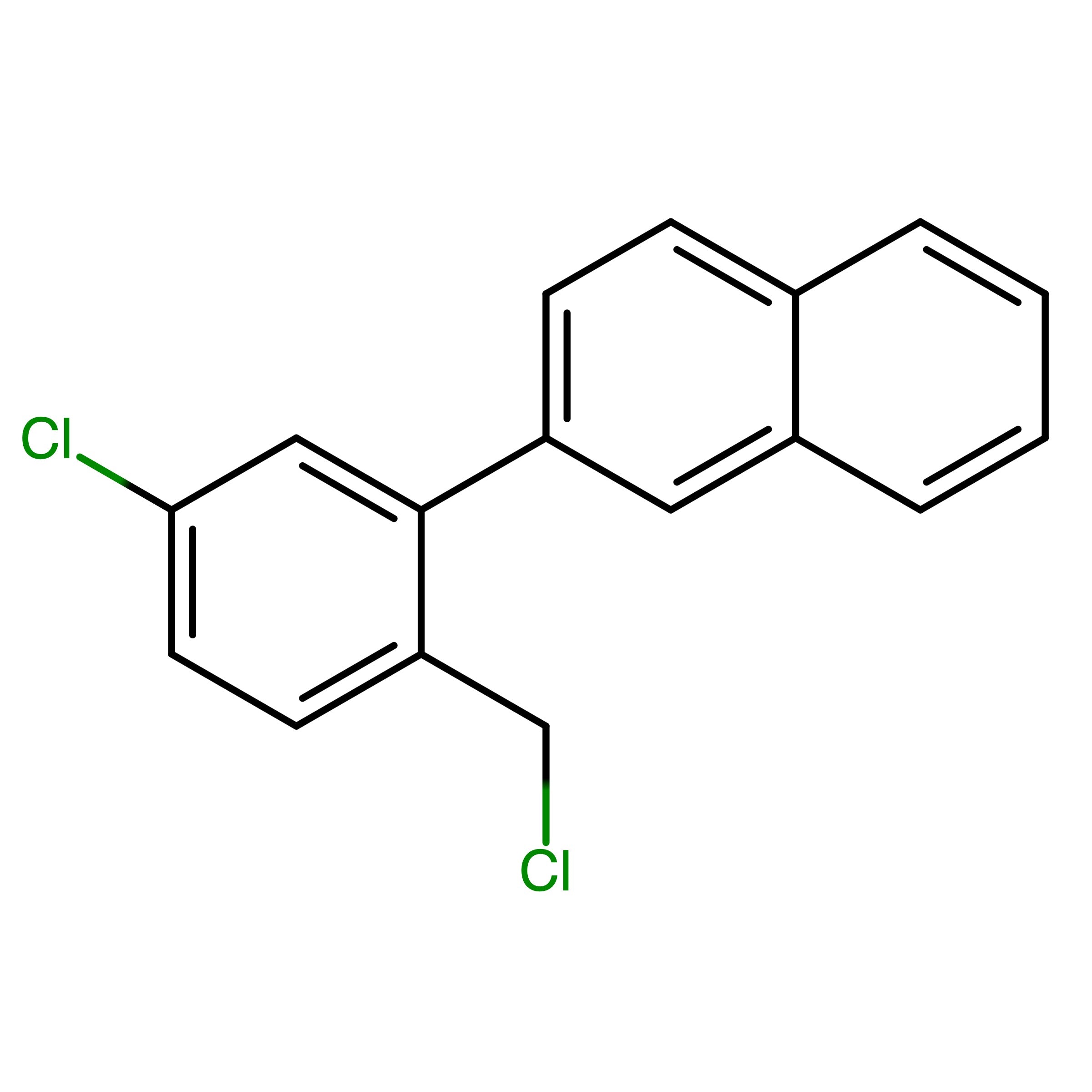 CAS RN 2776229-45-7 | 2-(5-Chloro-2-(chloromethyl)phenyl)naphthalene