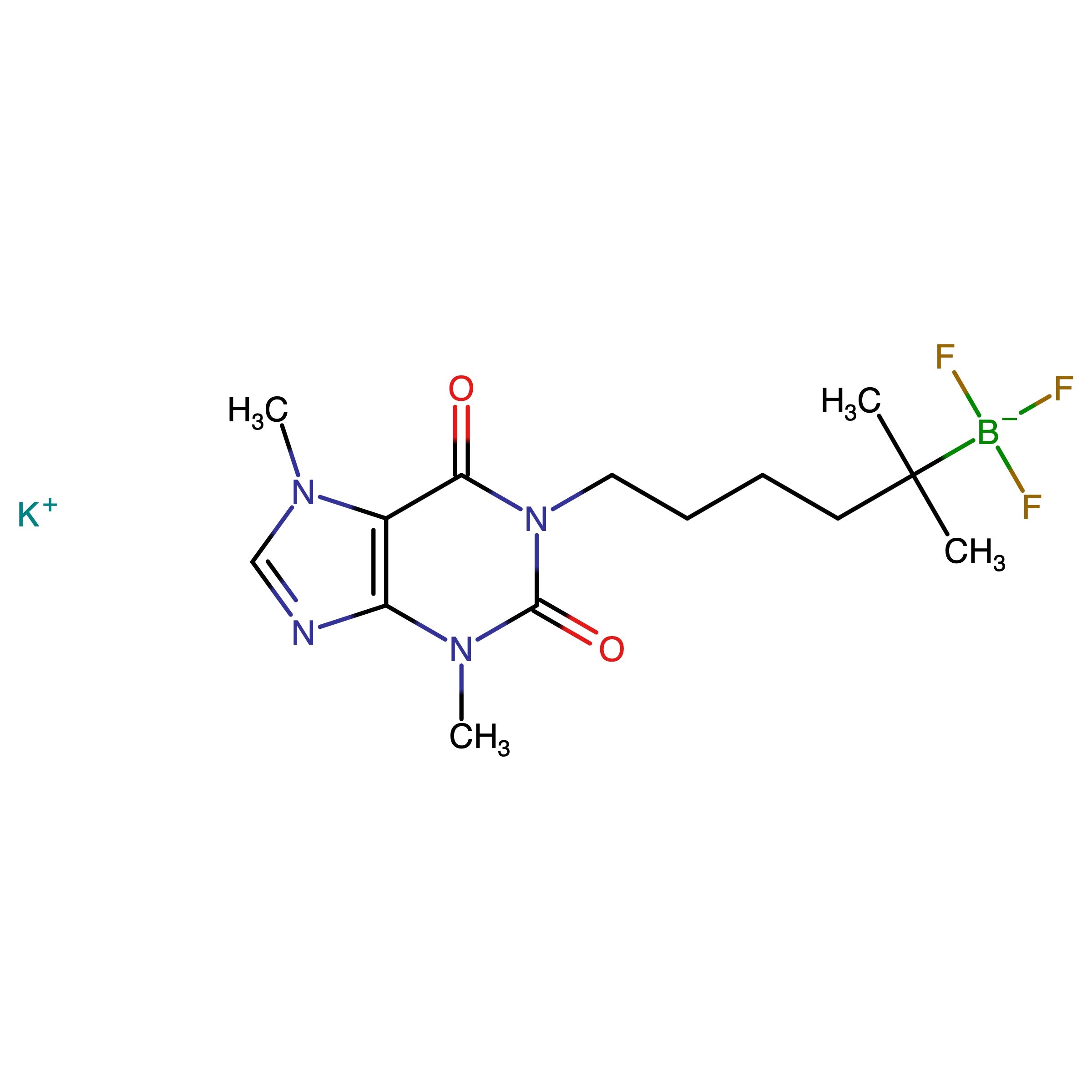 CAS RN 2803127-33-3 | Name: Potassium (6?(3,7?dimethyl?2,6?dioxo?2,3,6,7?tetrahydro?1H?purin?1?yl)?2?methylhexan?2?yl)trifluoroborate
