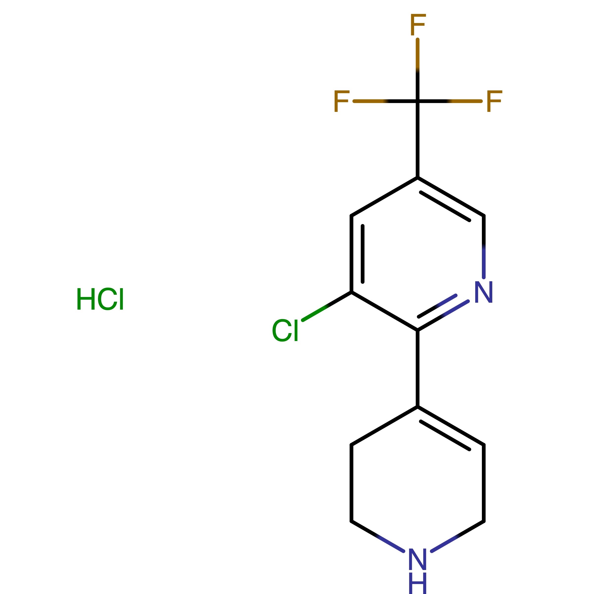 3-Chloro-2-(1,2,3,6-tetrahydropyridin-4-yl)-5-(trifluoromethyl)pyridine hydrochloride