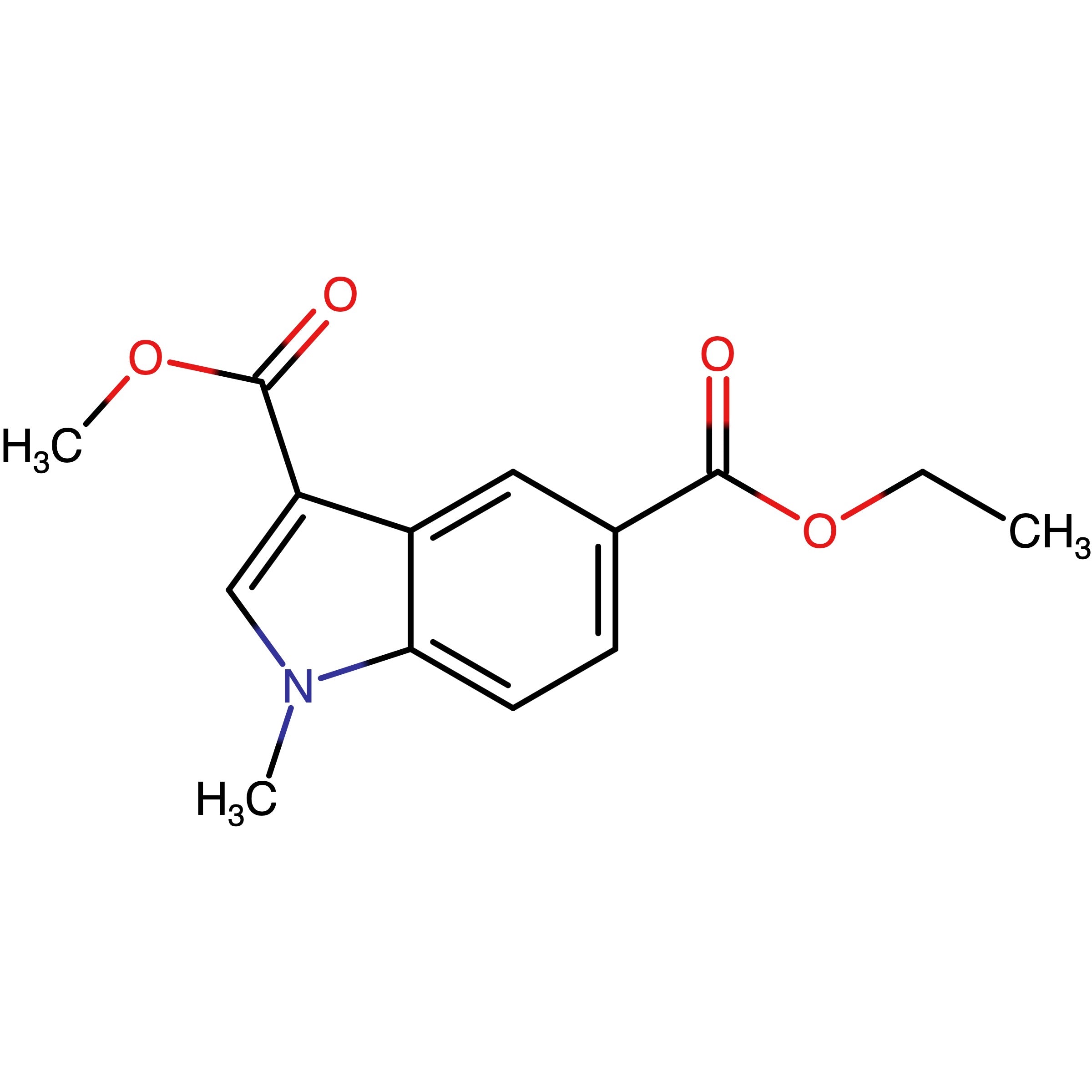 CAS RN 3021598-76-2 | Name: 5?Ethyl 3?methyl 1?methyl?1H?indole?3,5?dicarboxylate