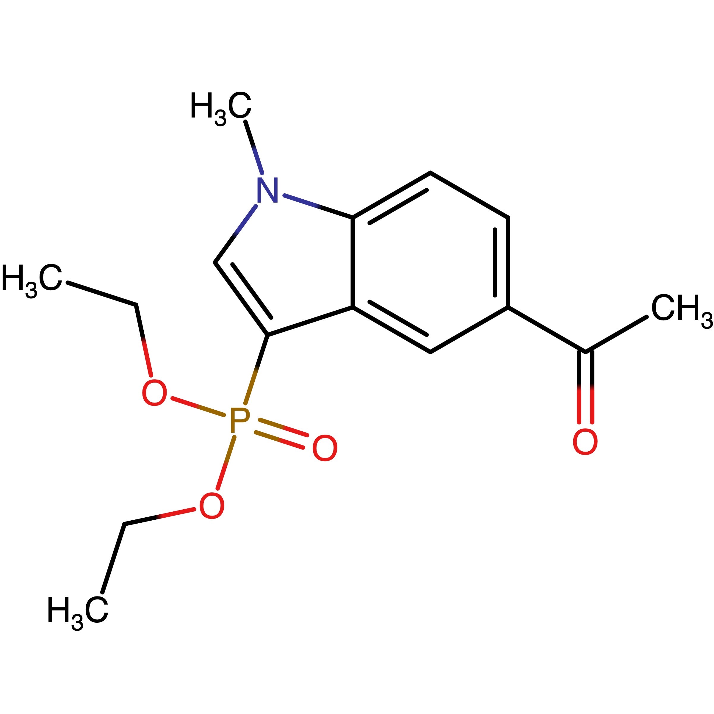 CAS RN 3021598-79-5 | Name: Diethyl (5?acetyl?1?methyl?1H?indol?3?yl)phosphonate