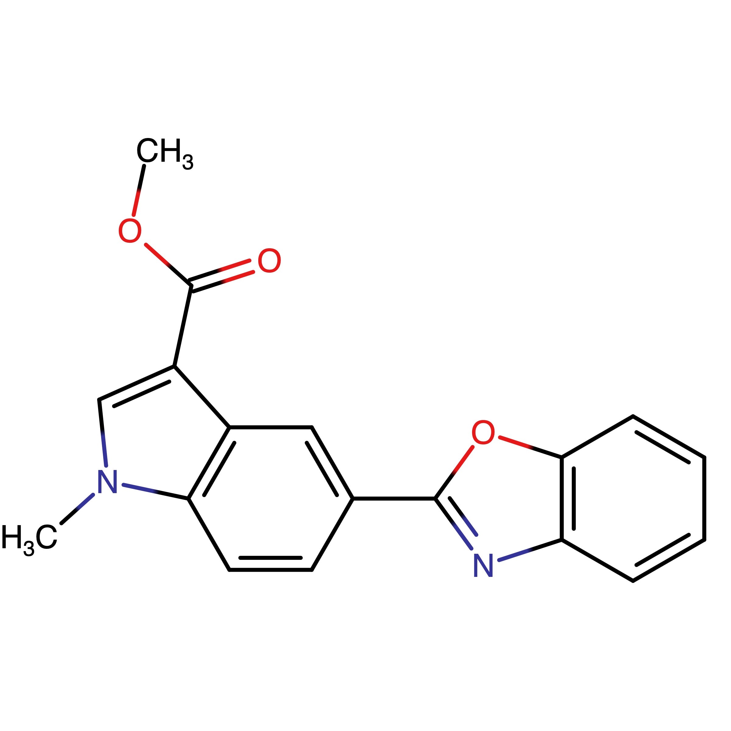 CAS RN 3021598-80-8 | Name: Methyl 5?(benzo[d]oxazol?2?yl)?1?methyl?1H?indole?3?carboxylate
