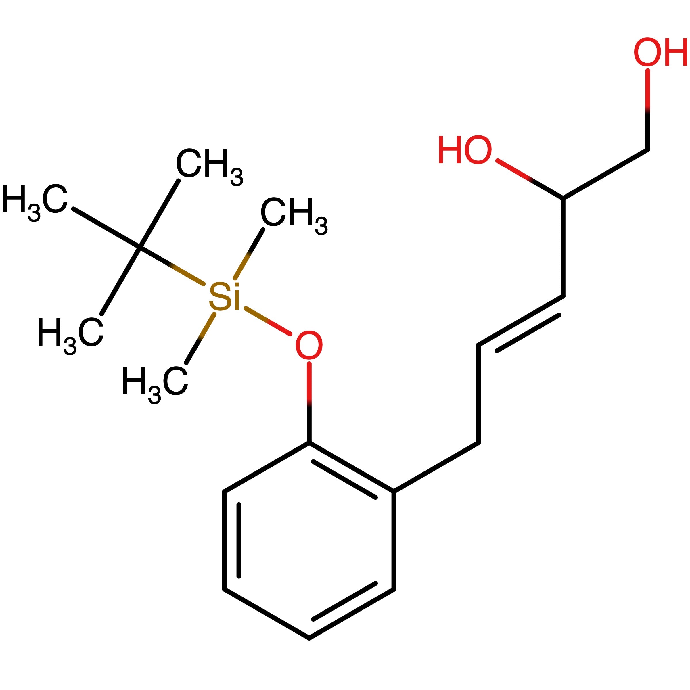CAS RN 3033924-84-1 | (E)-5-(2-((tert-Butyldimethylsilyl)oxy)phenyl)pent-3-ene-1,2-diol