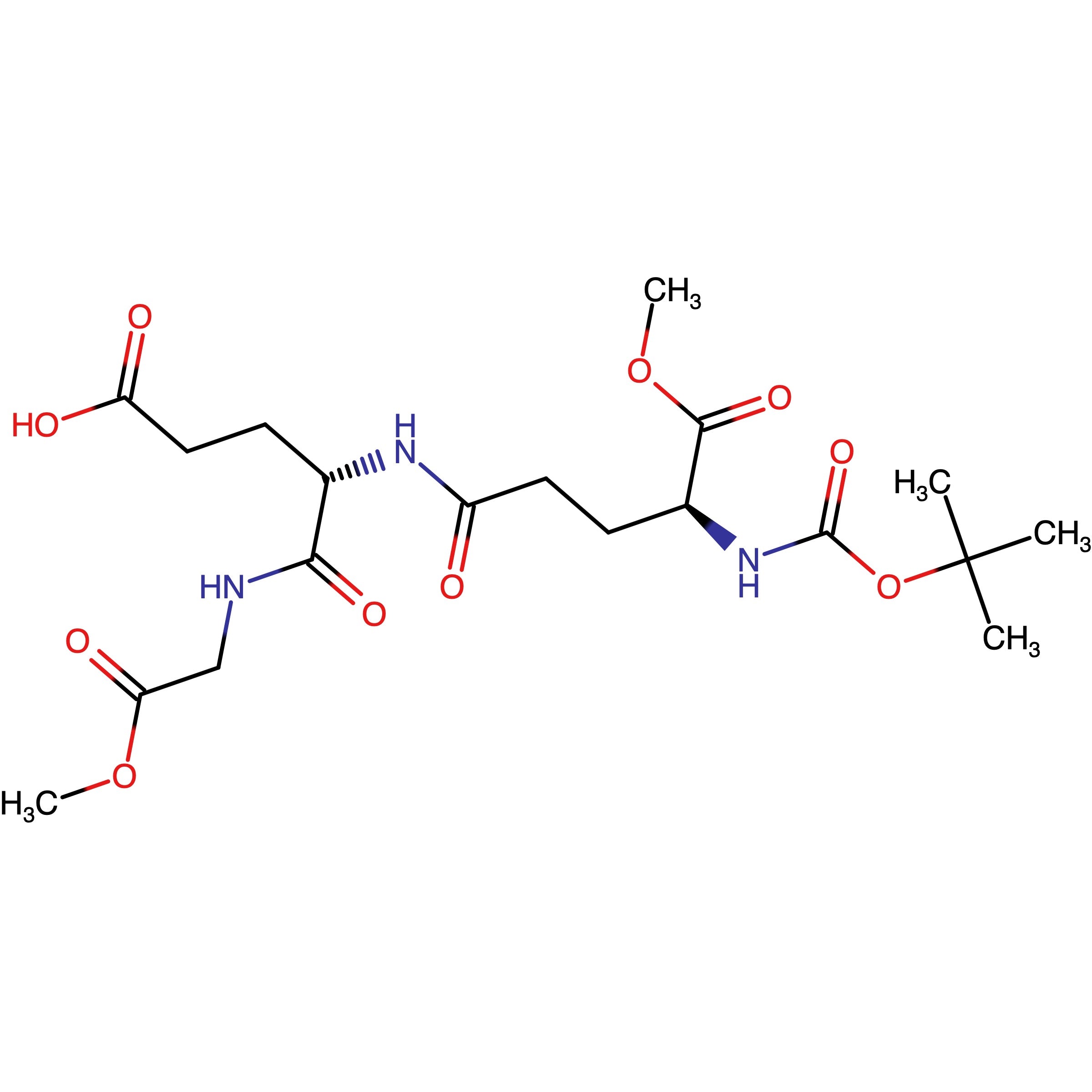 CAS RN 3064173-25-4 | Name: (S)-4-((S)-4-((tert-Butoxycarbonyl)amino)-5-methoxy-5-oxopentanamido)-5-((2-methoxy-2-oxoethyl)amino)-5-oxopentanoic acid