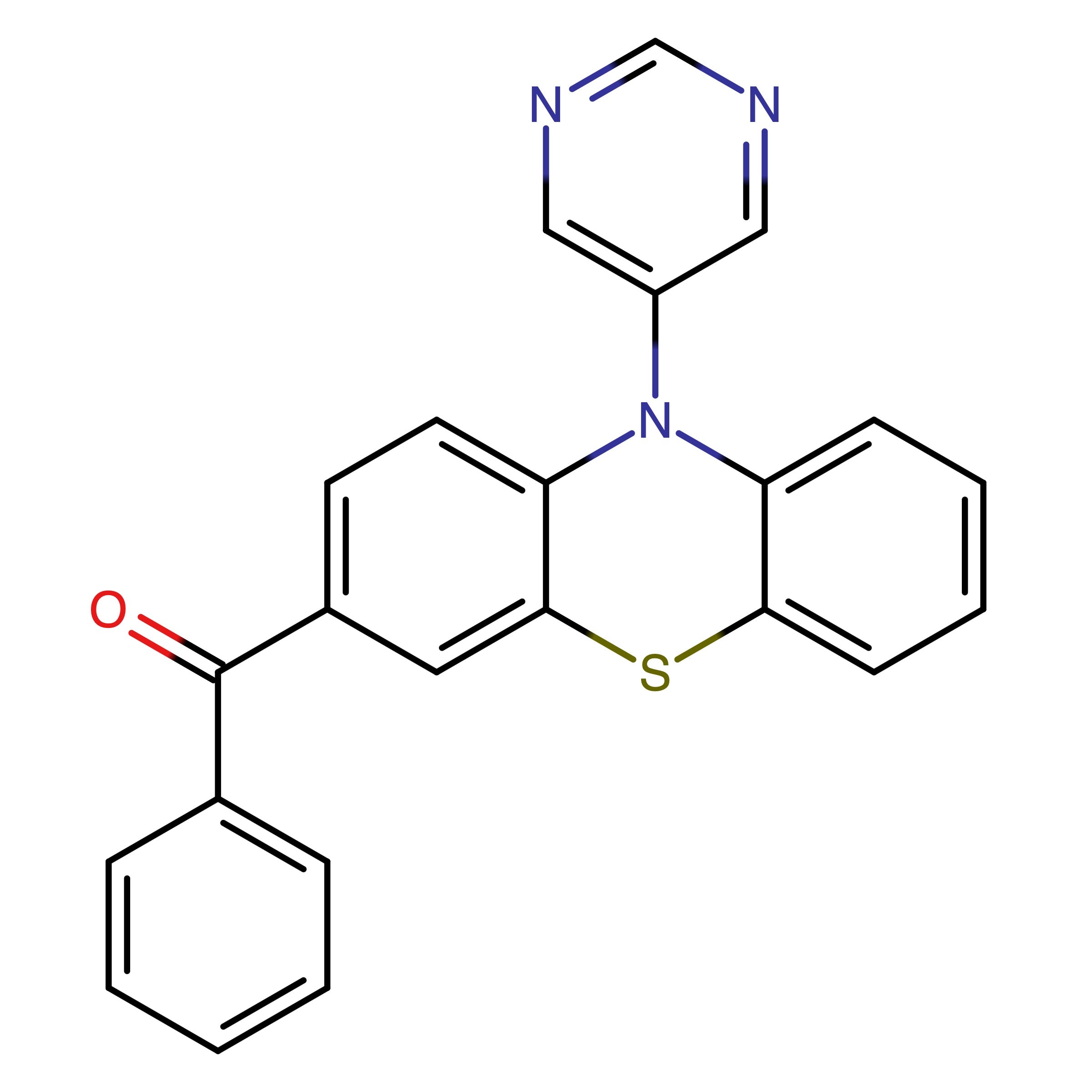 CAS RN 3079752-47-6 | Name: 10?(Pyrimidin-5-yl)?3-benzoyl-10H?phenothiazine