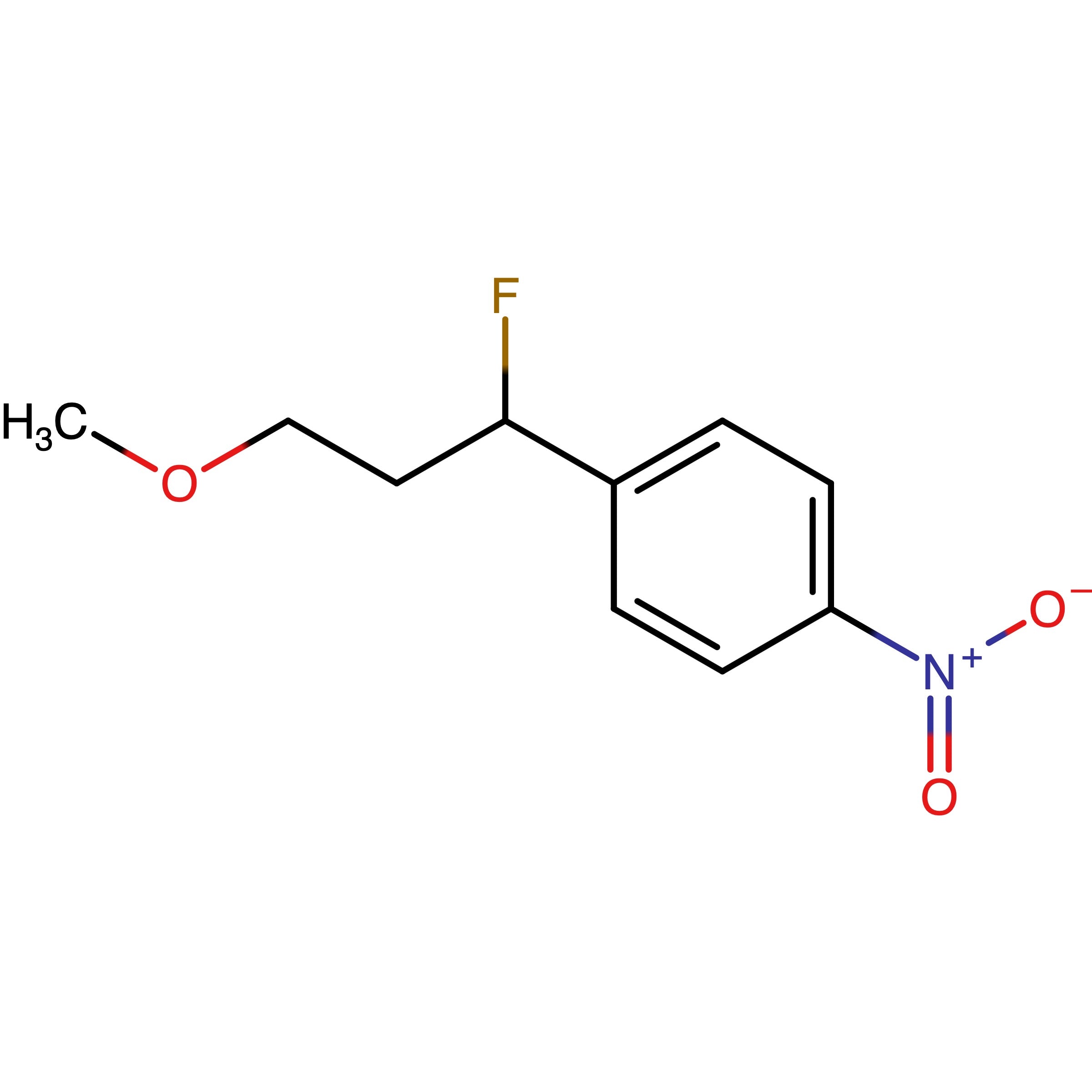 CAS RN 3098757-35-5 | 1-(1-Fluoro-3-methoxypropyl)-4-nitrobenzeneÊ