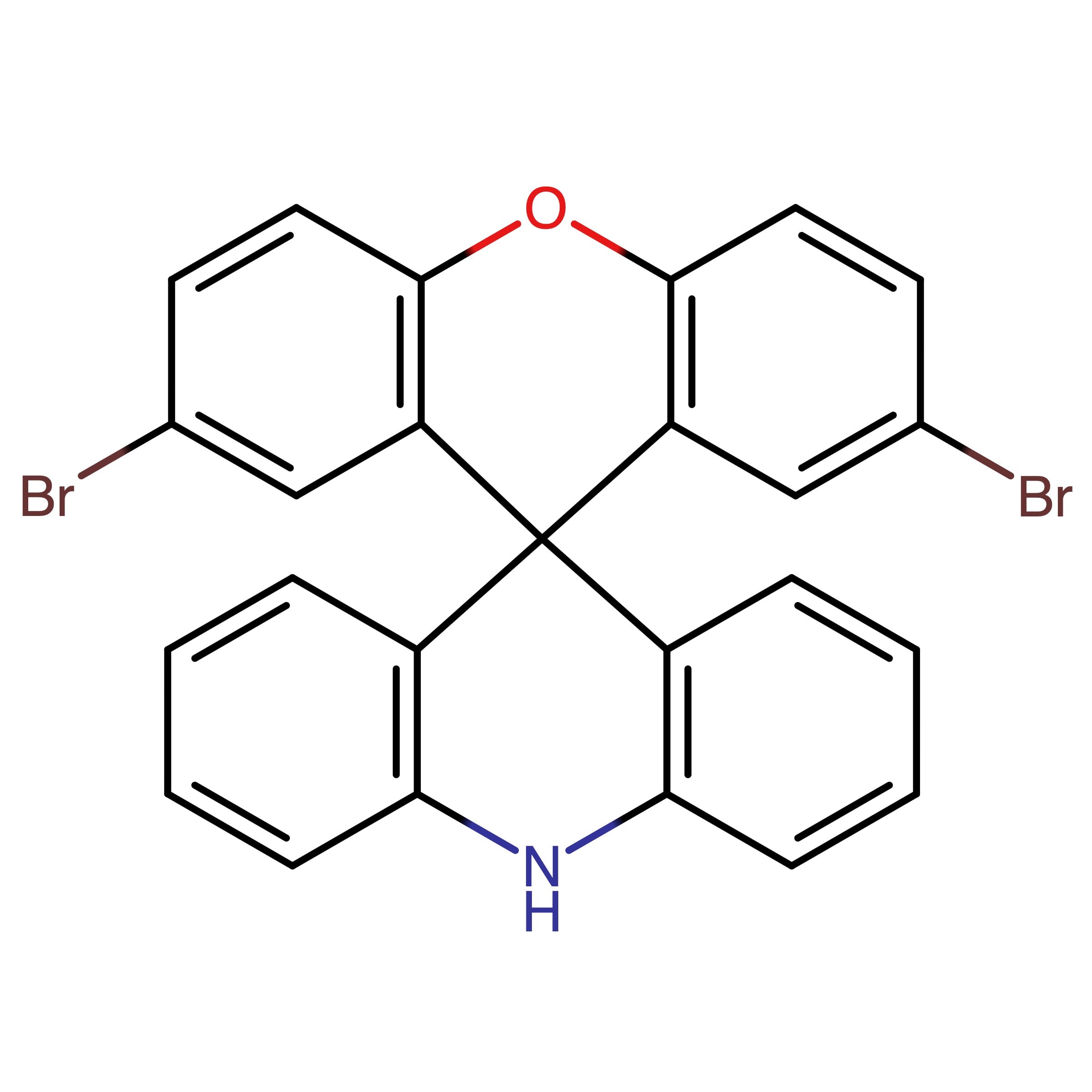 CAS RN 3114956-52-1 | Name: 2',7'?Dibromo?10H?spiro[acridine?9,9'?xanthene]