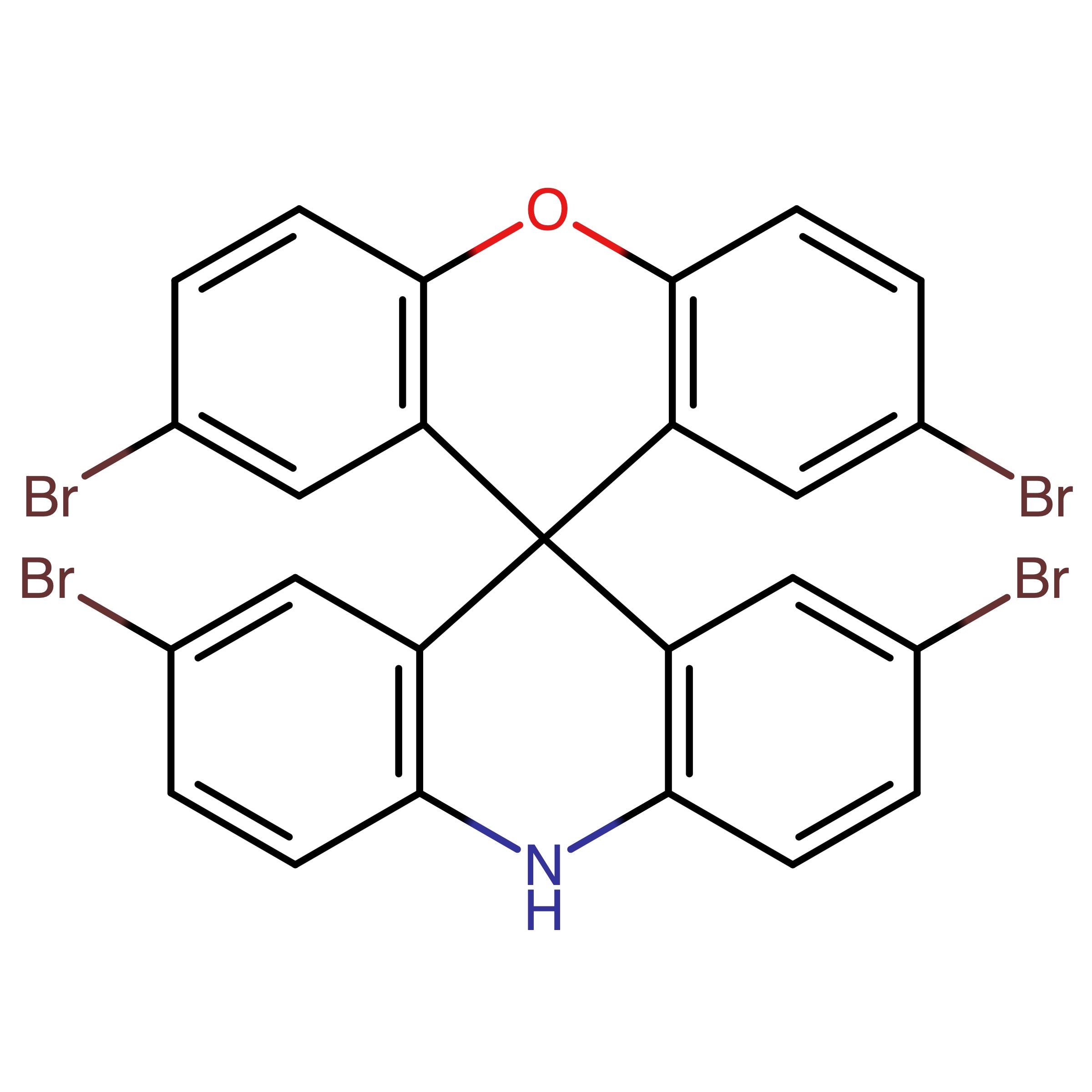 CAS RN 3114956-54-3 | Name: 2,2',7,7'?Tetrabromo?10H?spiro[acridine?9,9'?xanthene]