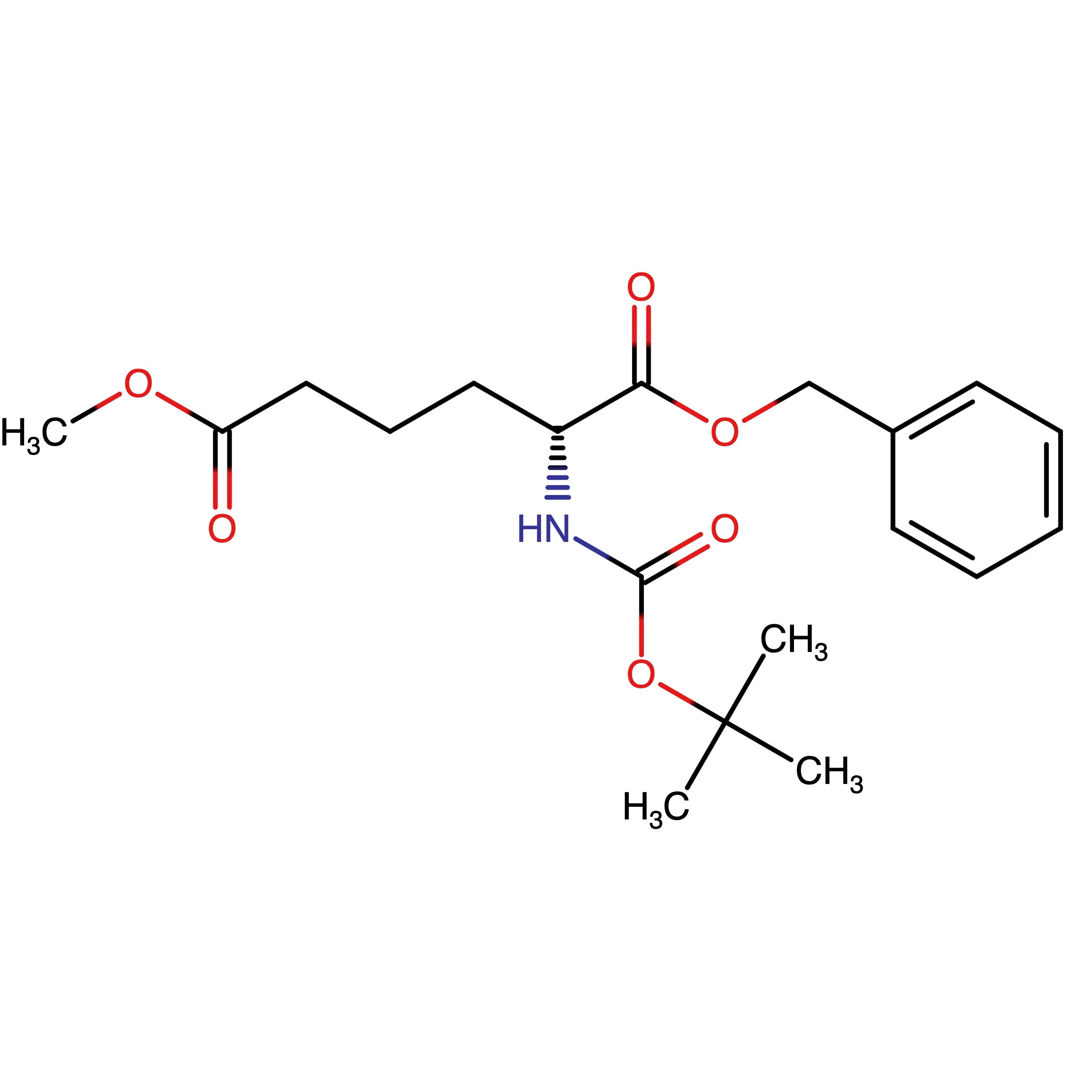 CAS RN 3127004-84-3 | Name: 1?Benzyl 6?methyl (R)?2?((tert?butoxycarbonyl)amino)hexanedioate