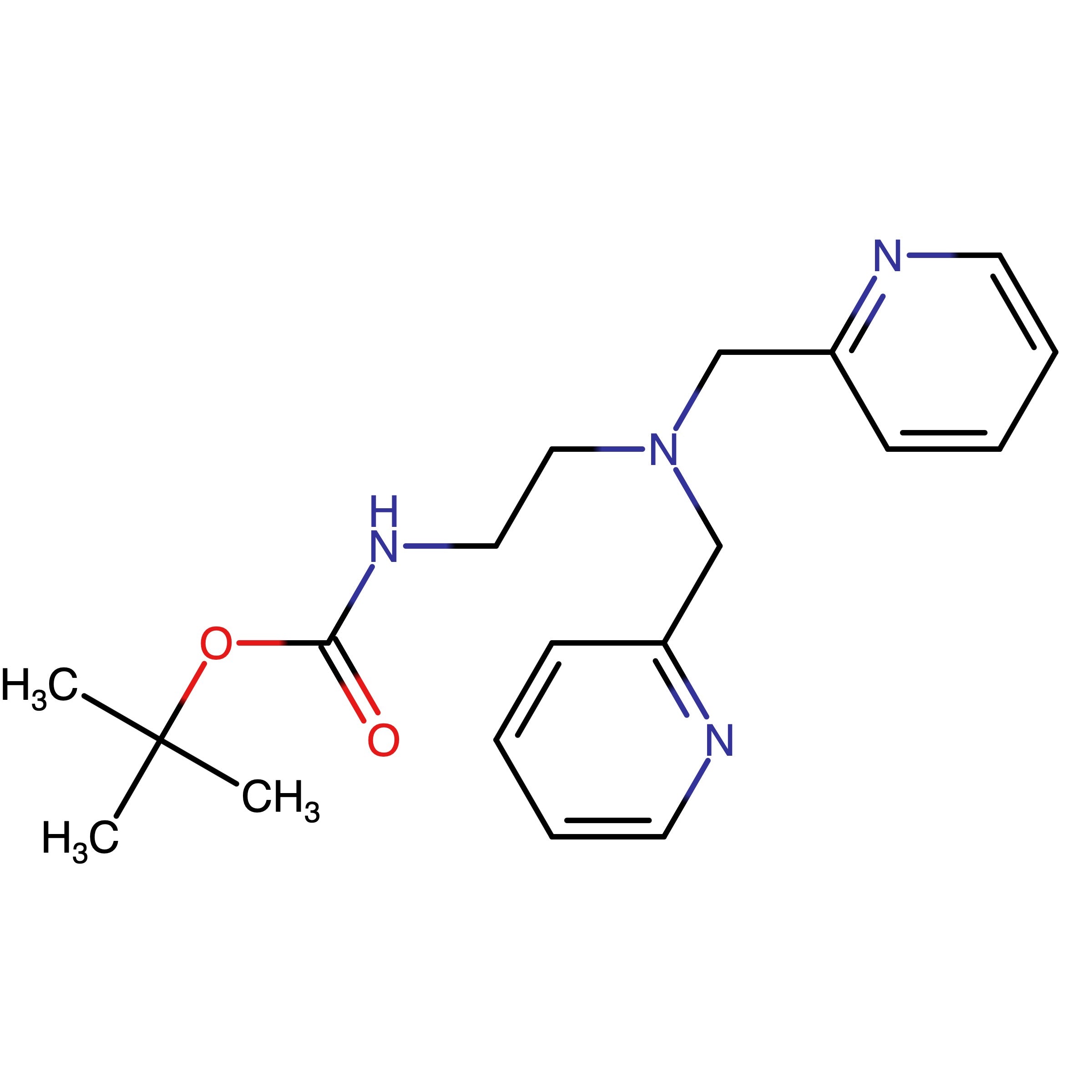 CAS RN 383421-85-0 | Name: tert-Butyl (2-(bis(pyridin-2-ylmethyl)amino)ethyl)carbamate