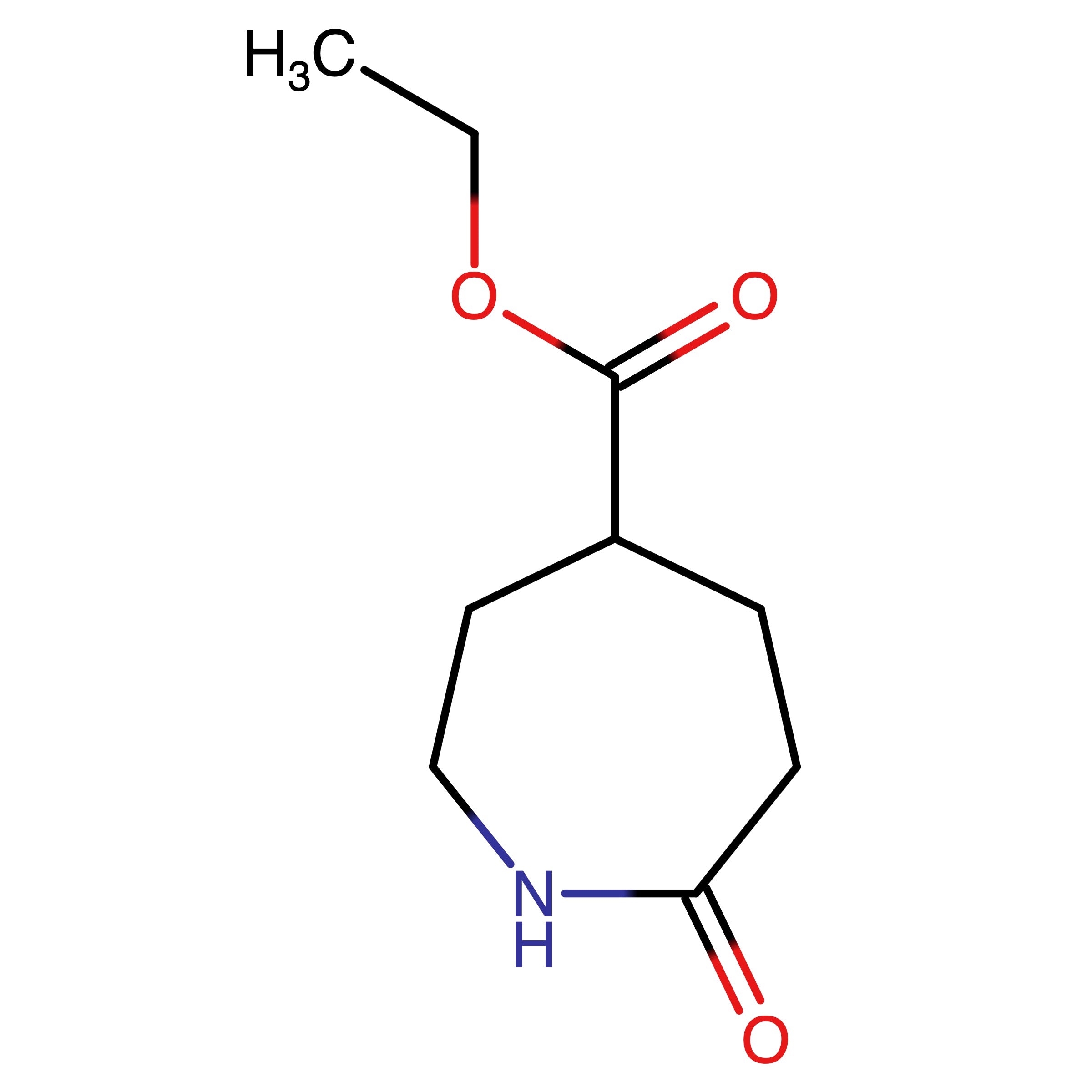 CAS RN 476663-08-8 | Ethyl 7-oxoazepane-4-carboxylate | MFCD24609143