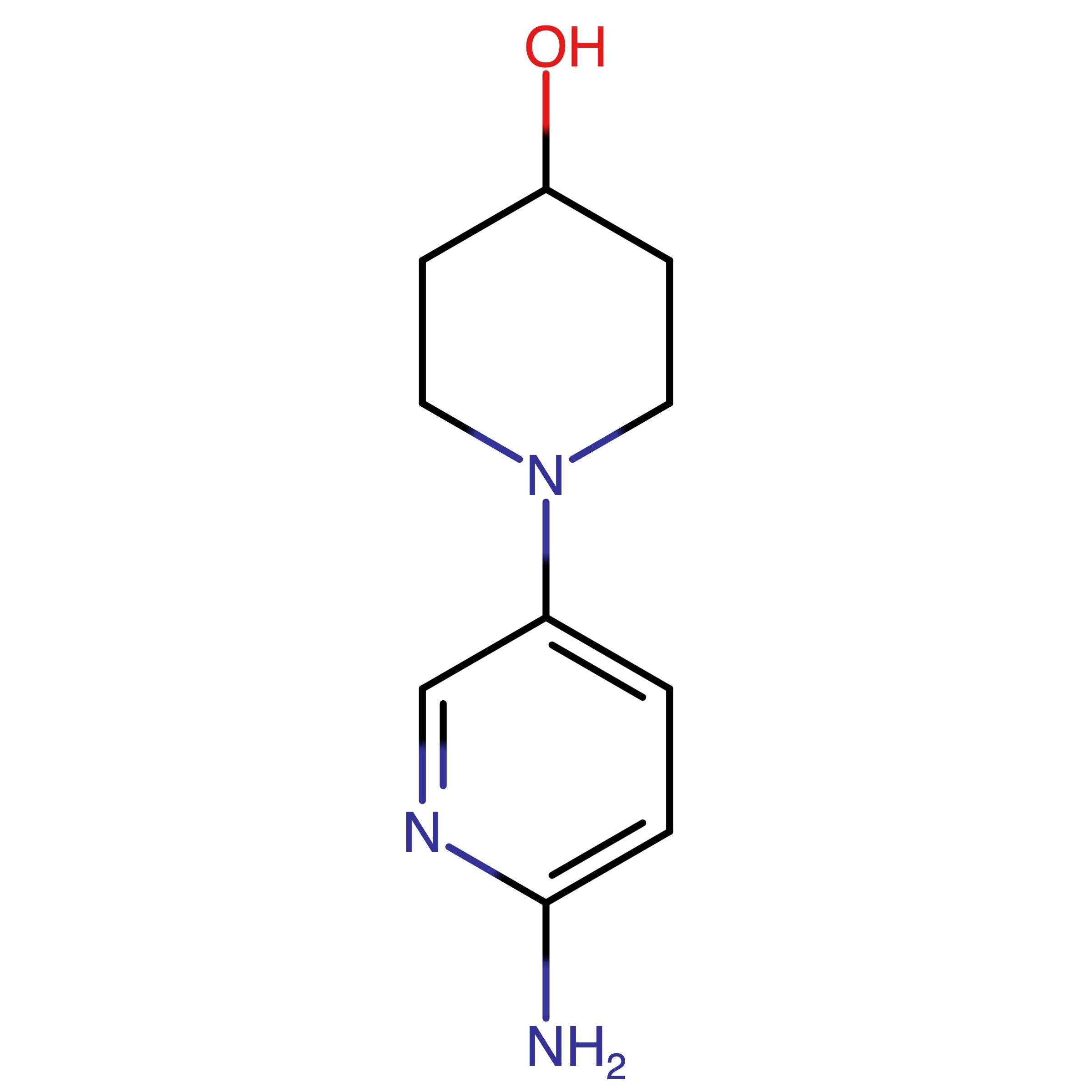 CAS RN 571189-27-0 | Name: 1-(6-Amino-3-pyridinyl)piperidin-4-ol | MDL: MFCD11135648